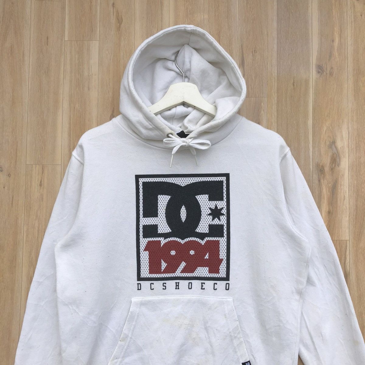 Vintage Y2K DC Shoes Skateboard Hoodie Pullover Sweatshirt