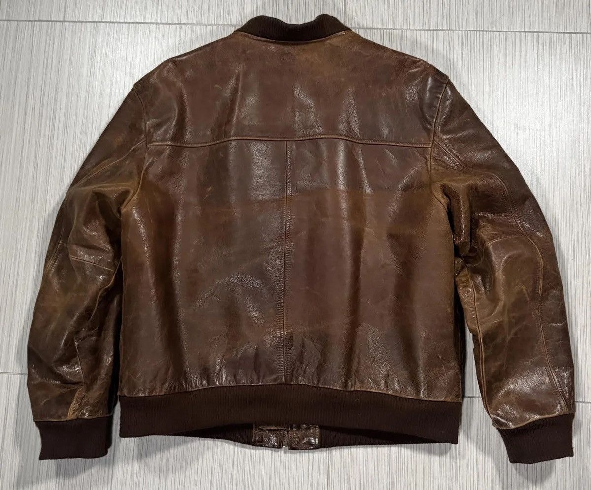 Timberland Vintage Timberland Weathergear Brown Leather Jacket (Size M) Size US M / EU 48-50 / 2 - 4 Thumbnail