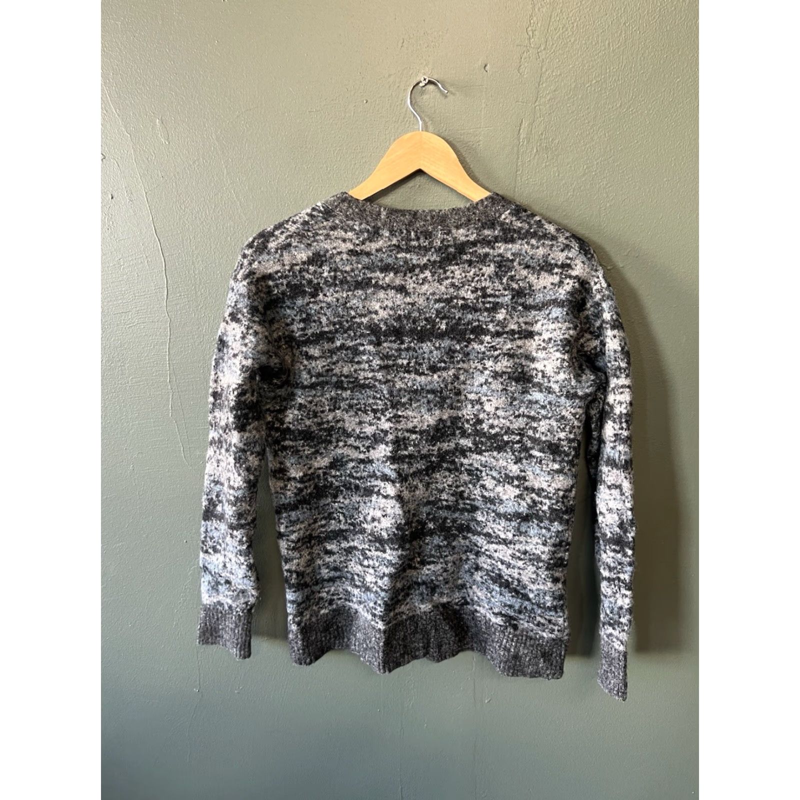 Athleta Athleta Womens Cardigan Button Front Westlake Textured Gray Size M Size M / US 6-8 / IT 42-44 - 2 Thumbnail