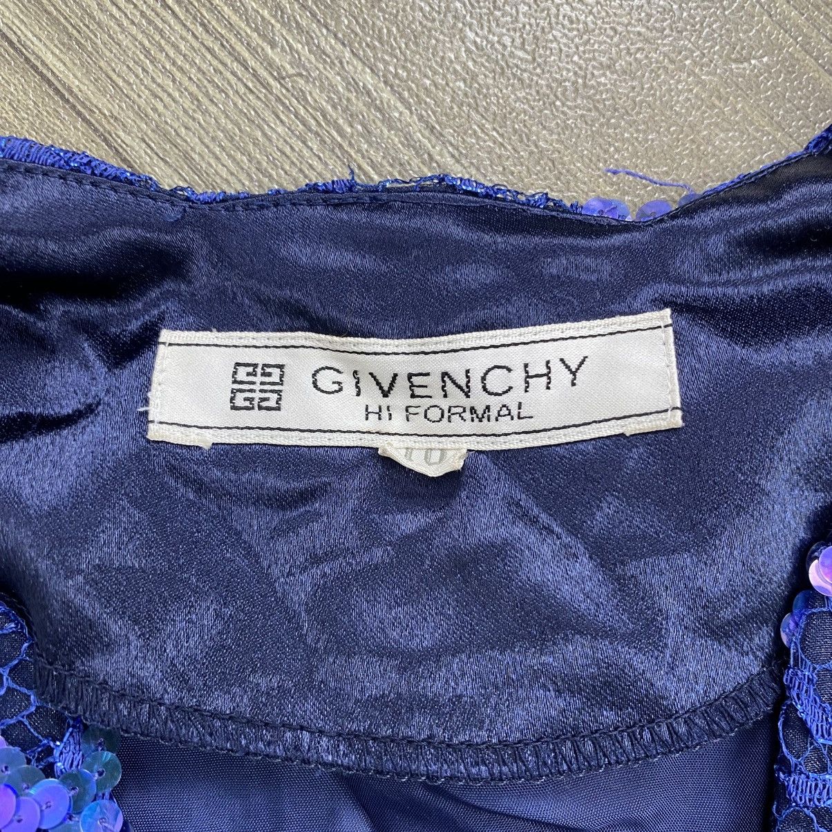 Givenchy 1990s Vintage Givenchy Hi Formal Brocade Beads Womens Blazer Size L / US 10 / IT 46 - 9 Thumbnail