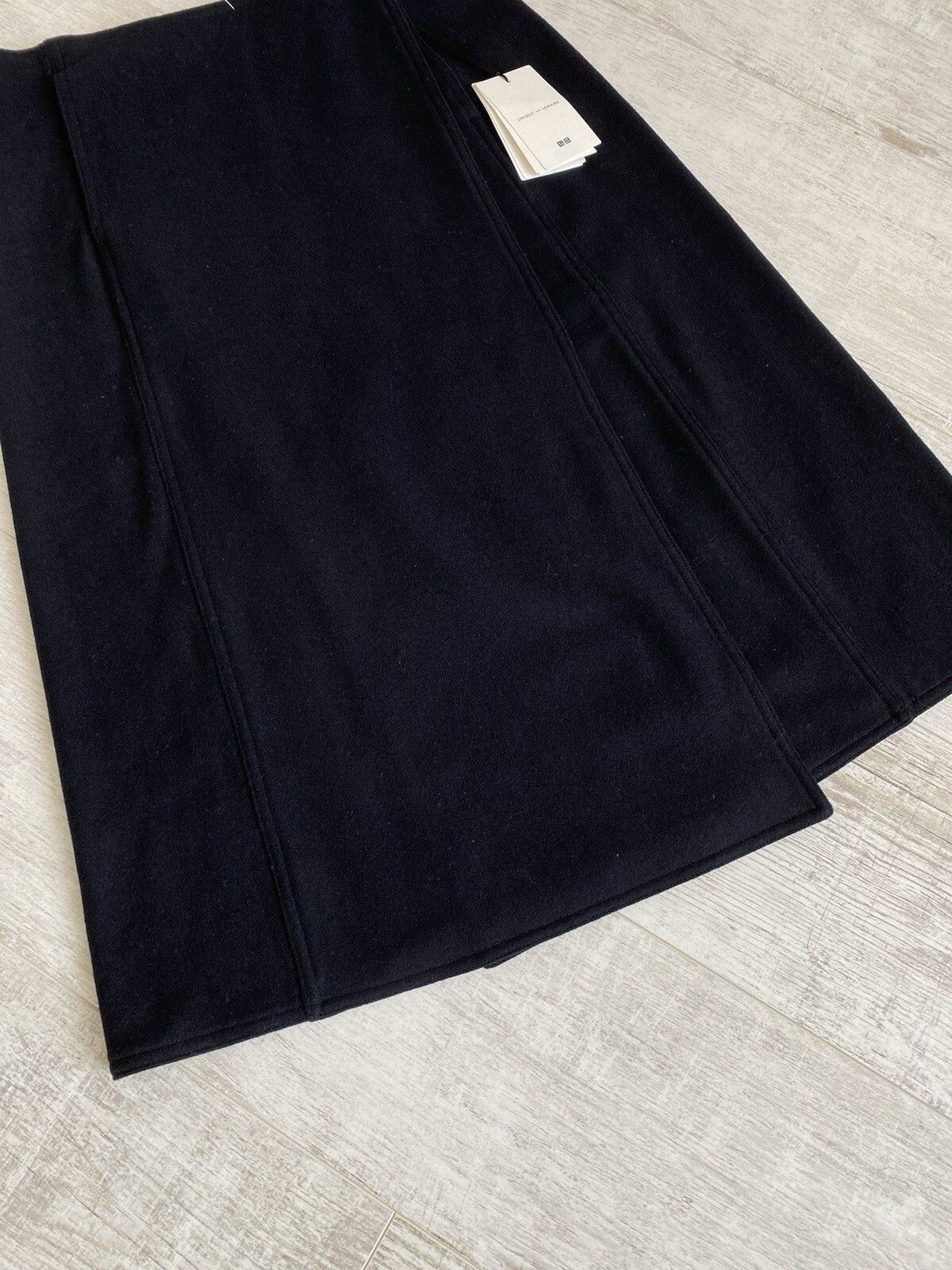 Lemaire × Uniqlo NEW Uniqlo Lamaire Wool Cashmere Midi Wrap Skirt Size 26" / US 2 / IT 38 - 4 Thumbnail
