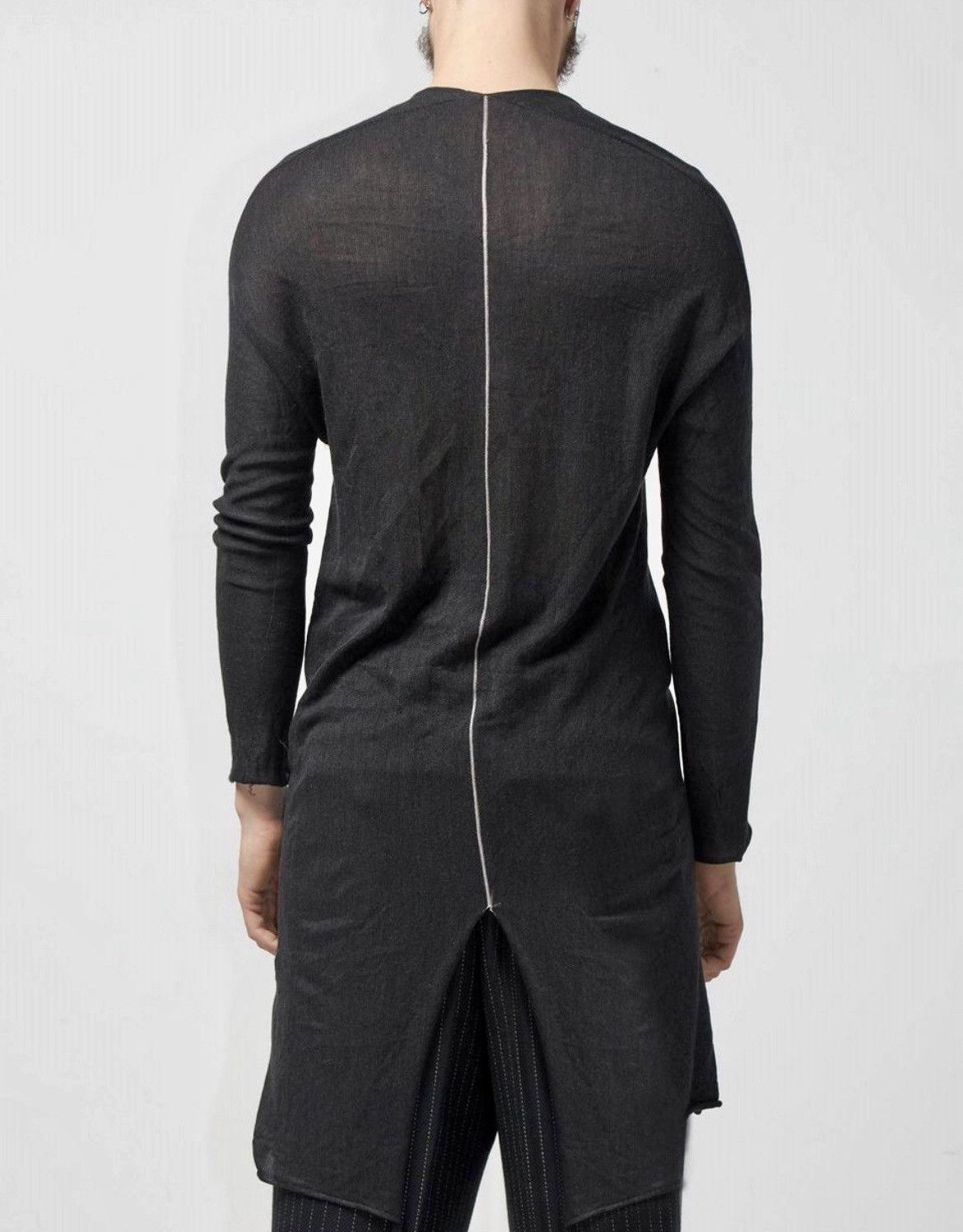 Carpe Diem Label Under Construction Lightweight Buttoned Long Cardigan Size US M / EU 48-50 / 2 - 7 Thumbnail