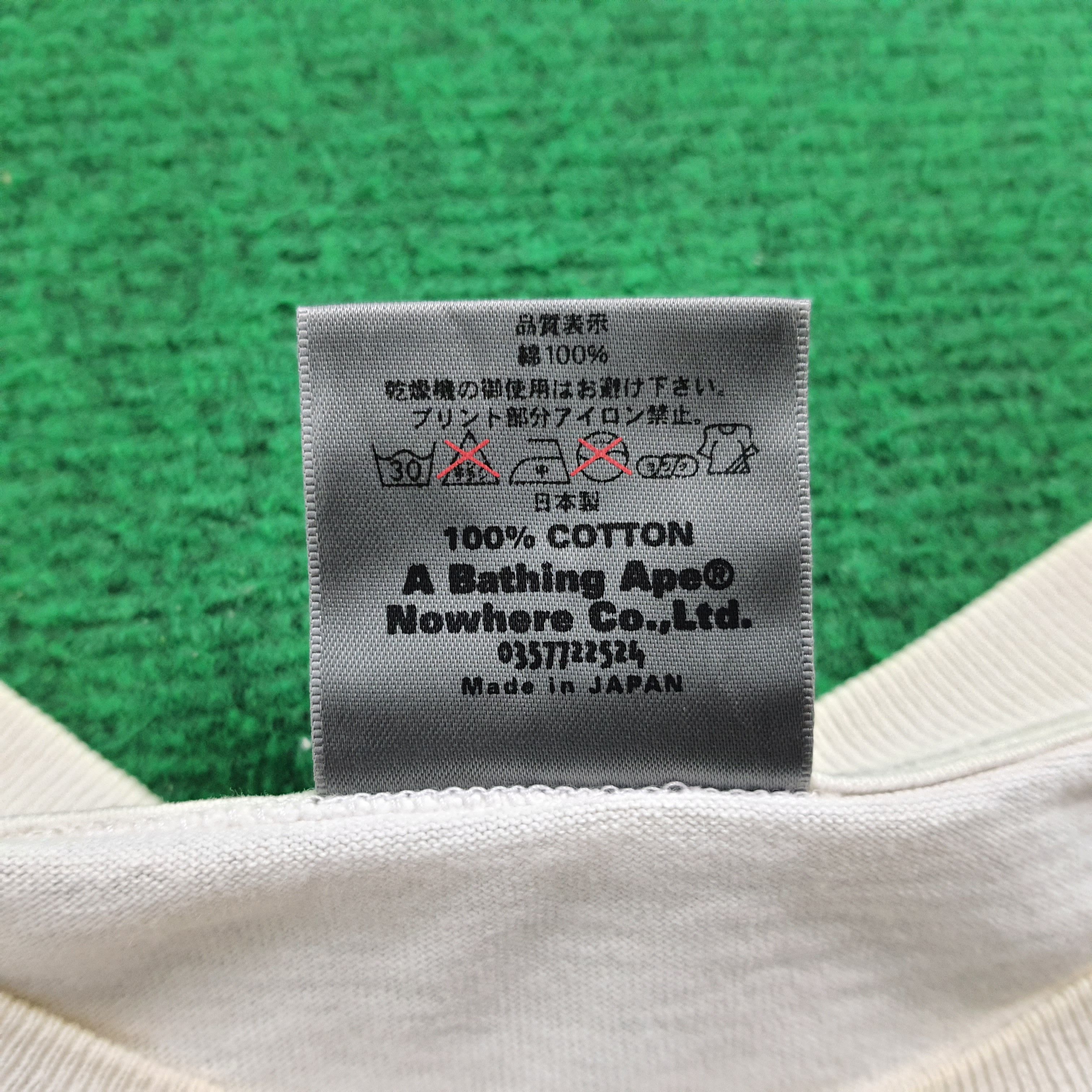 Japanese Brand Bathing Ape Rainbow T-shirt Size US M / EU 48-50 / 2 - 5 Thumbnail