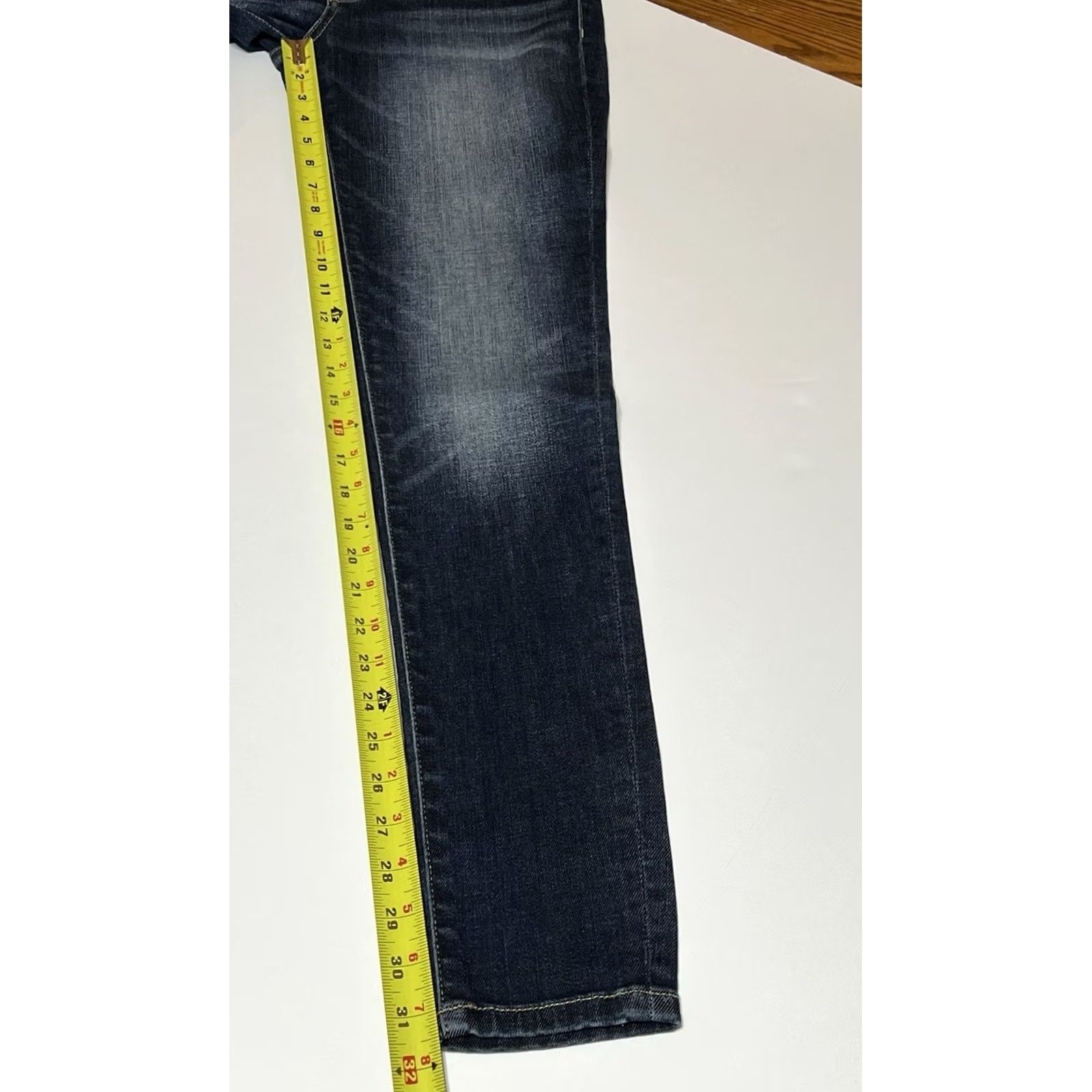 Buckle Black Buckle Black Jeans Womens Skinny 5-Pocket Denim Dark Blue Stretch Slimming 28x32 30x32 Regular Inseam 32 Machine Washable Everyday Wear Mens? Womens Size 28" / US 6 / IT 42 - 5 Thumbnail