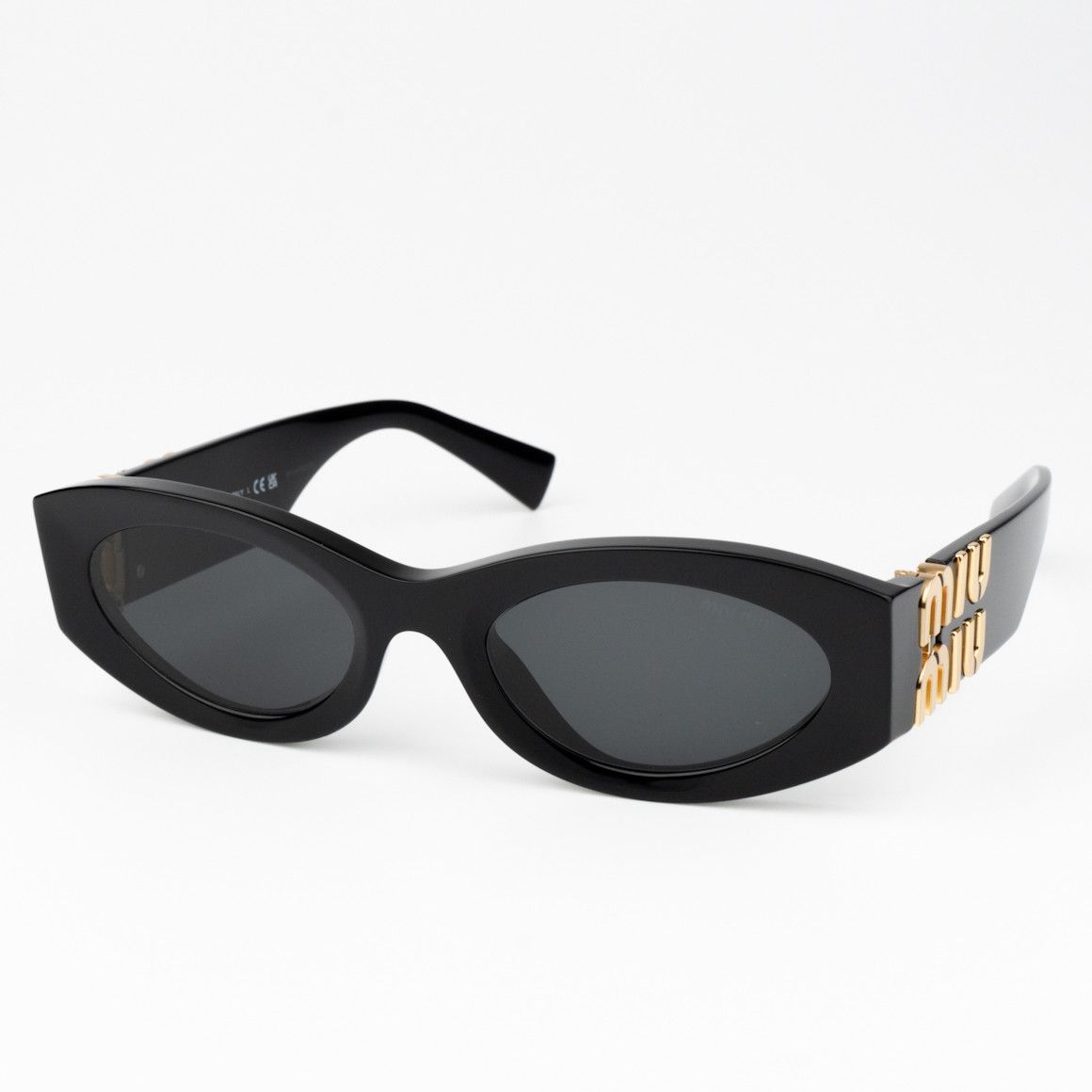 Miu Miu NEW Miu Miu MU11WS 1AB5S0 GLIMPSE Oval Women Sunglasses Size ONE SIZE - 3 Thumbnail