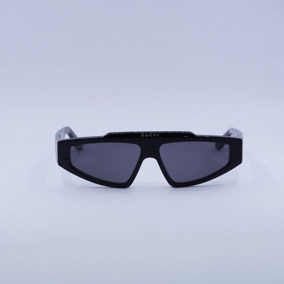 Gucci Gucci GG1591S 001 Sunglasses Black Browline Frame Size ONE SIZE - 6 Thumbnail