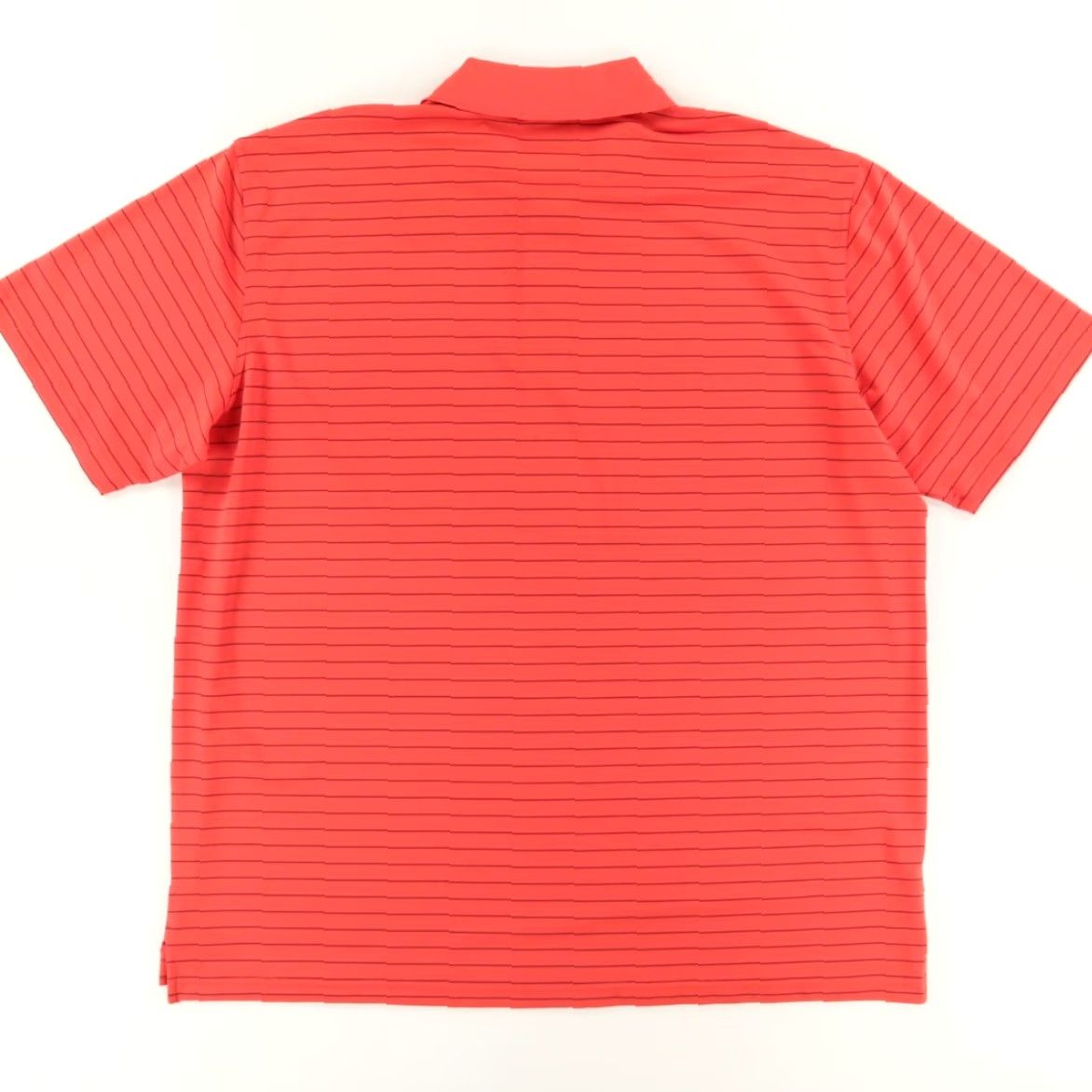 Vintage Foundry Polo Shirt Red 3XLT Men Striped Polyester Performance Stretch Shirt Mens Size US XXL / EU 58 / 5 - 4 Thumbnail