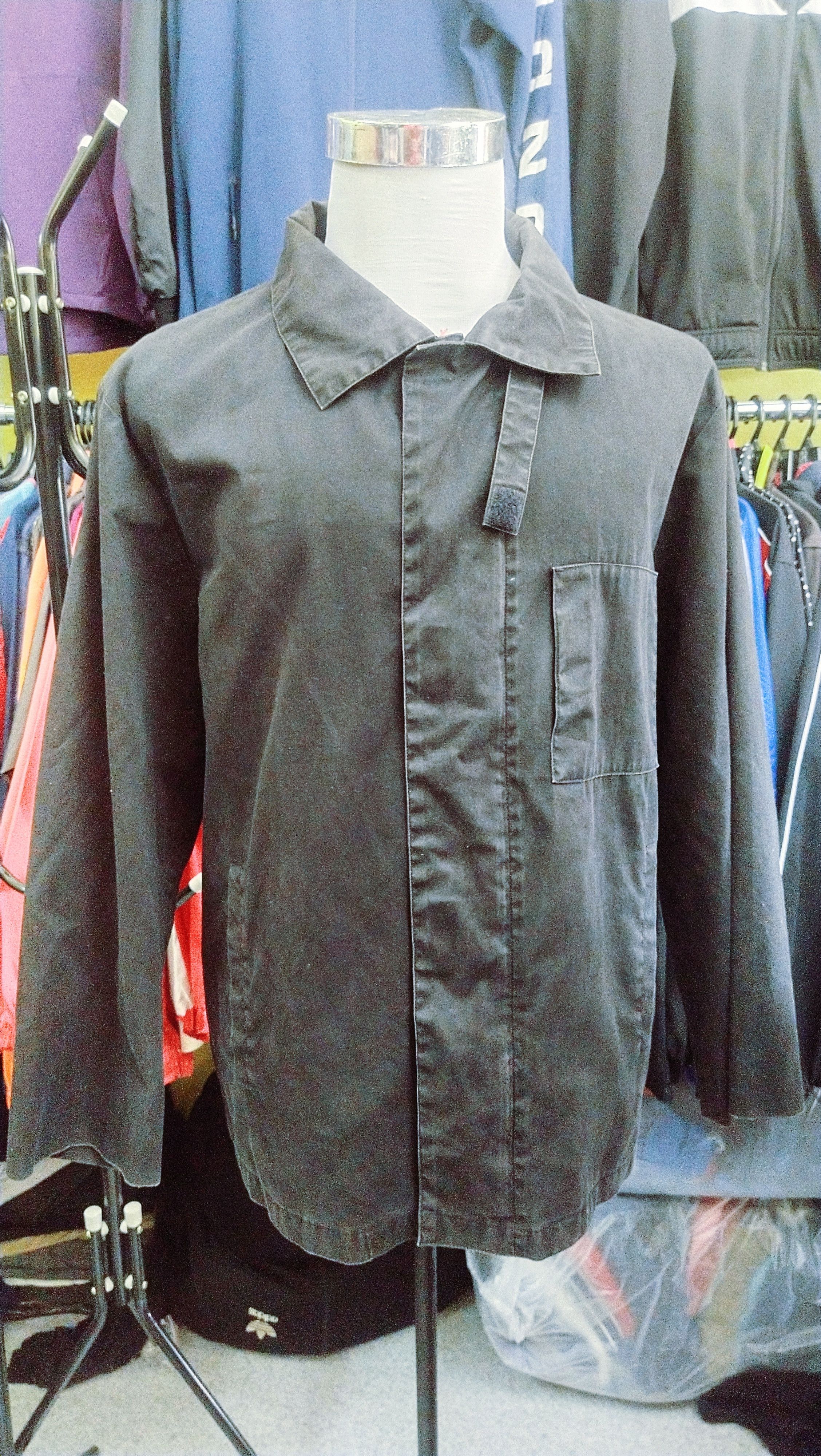 Calvin Klein × Designer × Vintage 🔥 Rare Calvin Klein Casual Zip Up Coat Jacket Size US L / EU 52-54 / 3 - 1 Thumbnail