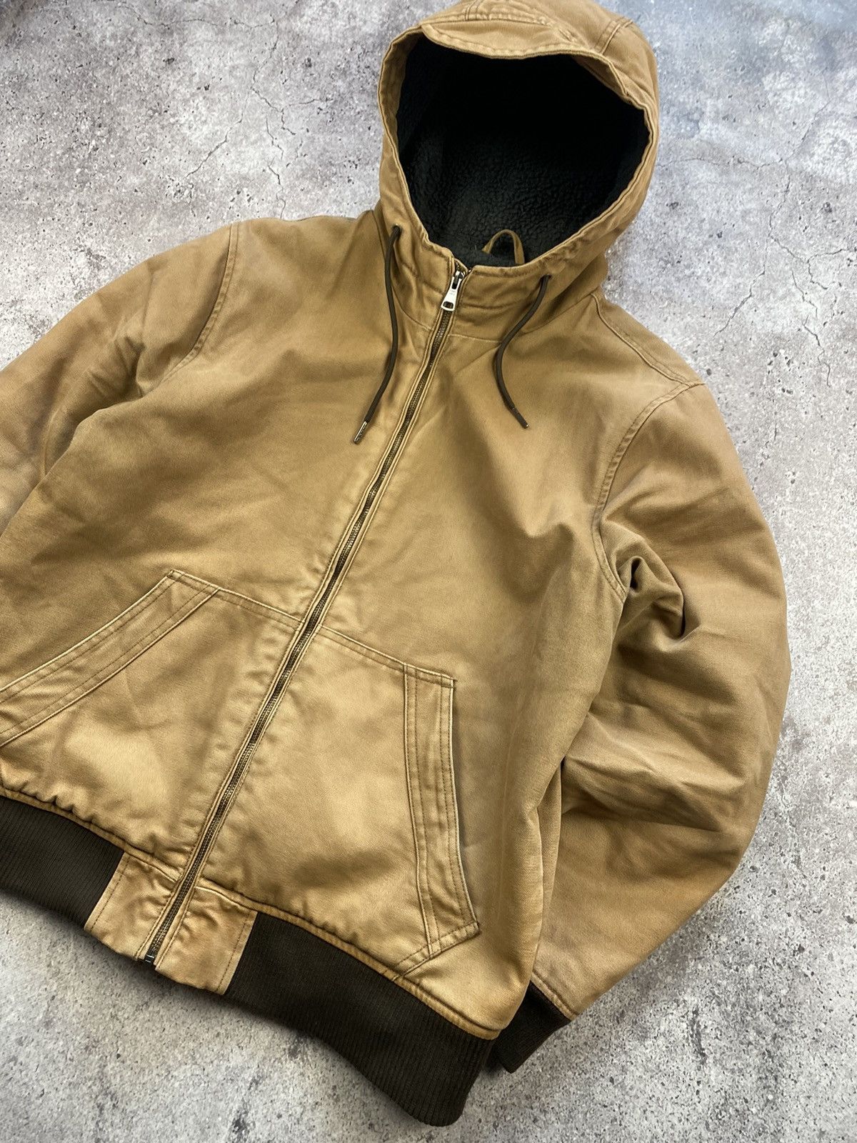 Carhartt × Vintage Faded Distressed Brown Vintage Carhartt Active Jacket STYLE Size US L / EU 52-54 / 3 - 2 Thumbnail