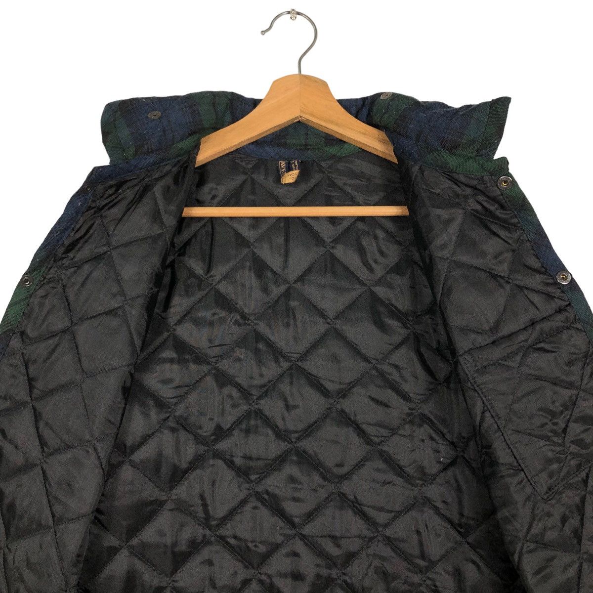 Japanese Brand 🔥Quilted Jacket Button Lavenham Made in England Rare Size US M / EU 48-50 / 2 - 14 Thumbnail