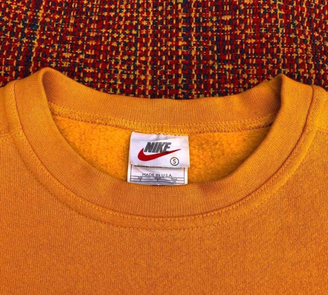 Nike × Vintage VTG 90s CREWNECK NIKE Size US M / EU 48-50 / 2 - 3 Thumbnail