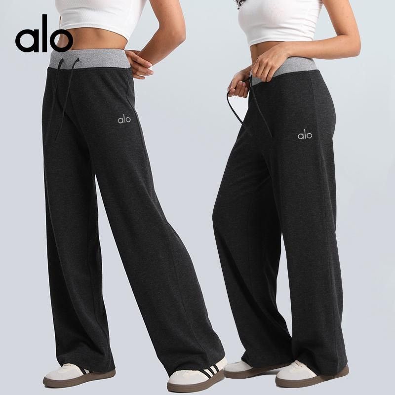 Alo Yoga NWT Alo Yoga Dark Grey Sweatpants Women's Small Light Grey Size 28" / US 6 / IT 42 - 2 Thumbnail