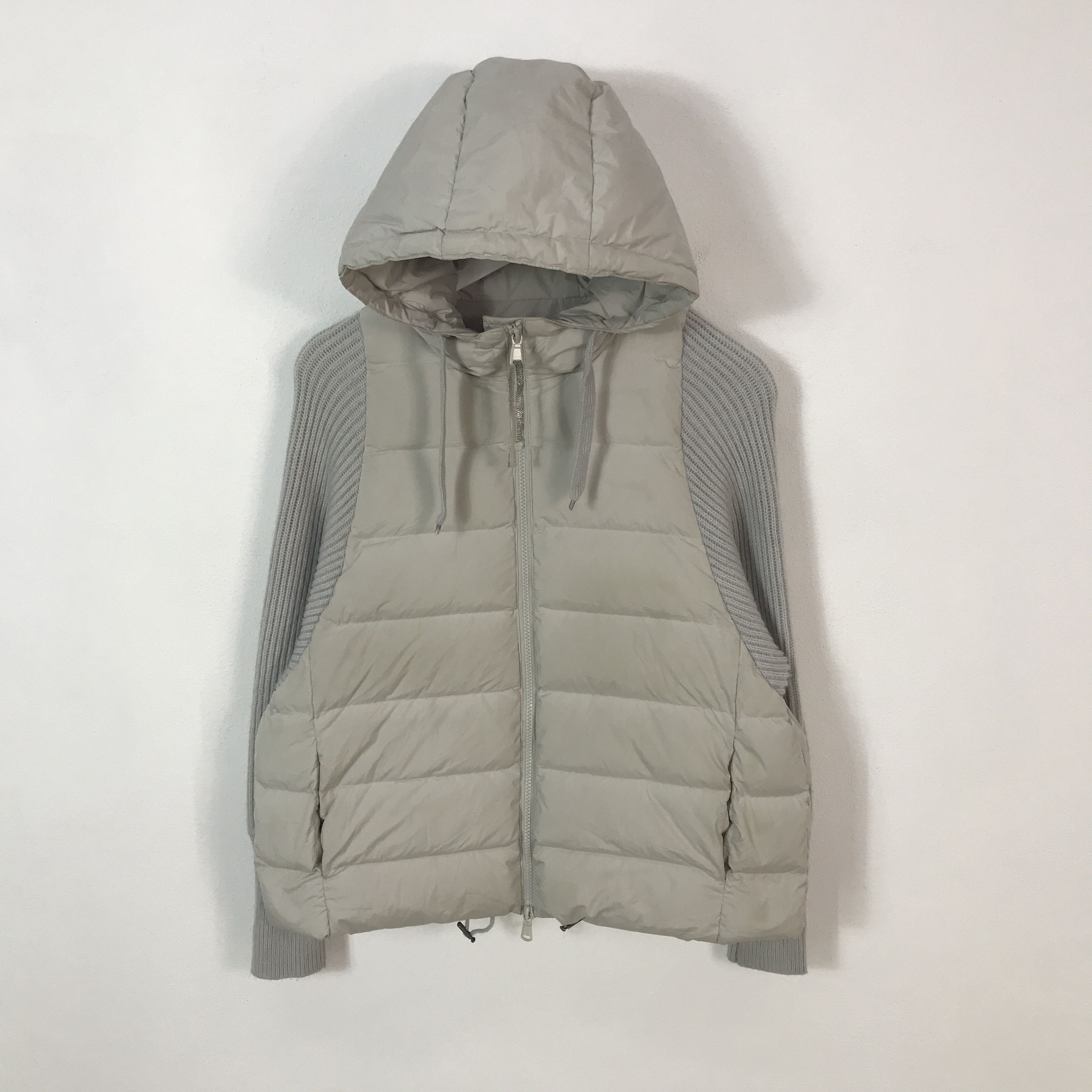 Brunello Cucinelli brunello cucinelli puffer design sleeve Knitwear jacket Size US M / EU 48-50 / 2 - 1 Thumbnail