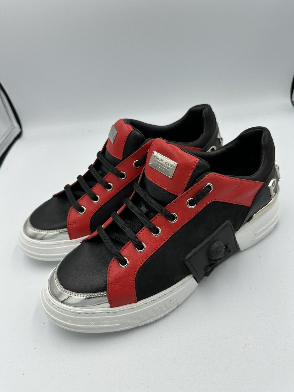 Philipp Plein Philipp Plein Skull Sneakers Size US 8 / EU 41 - 1 Thumbnail