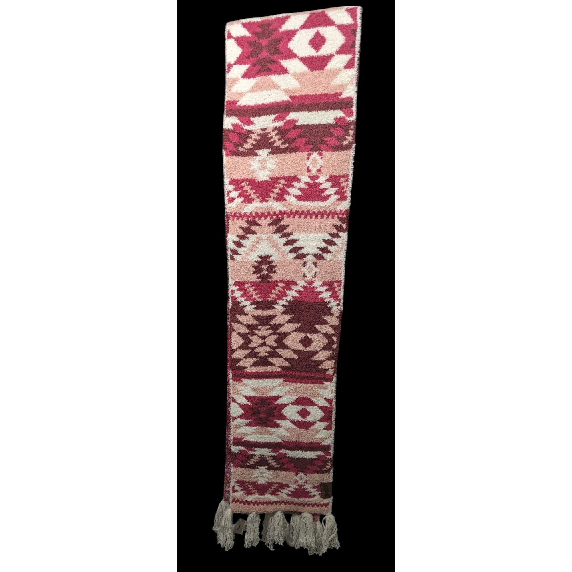 Other Idyllwind Cozytown USA Plush Pink Southwestern Print Fringe Size ONE SIZE - 2 Thumbnail