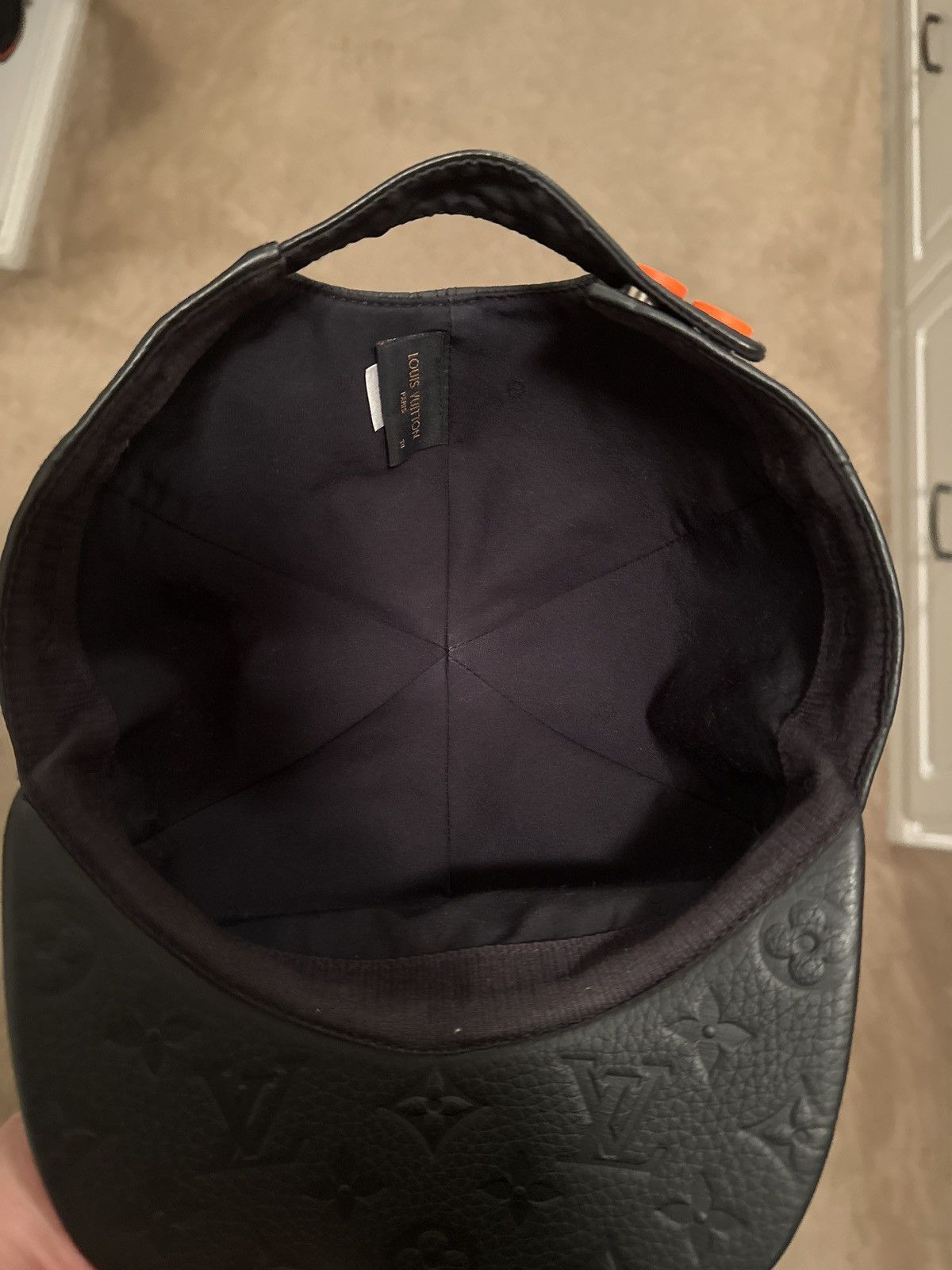 Louis Vuitton Louis Vuitton Virgil Leather Hat Size ONE SIZE - 5 Thumbnail