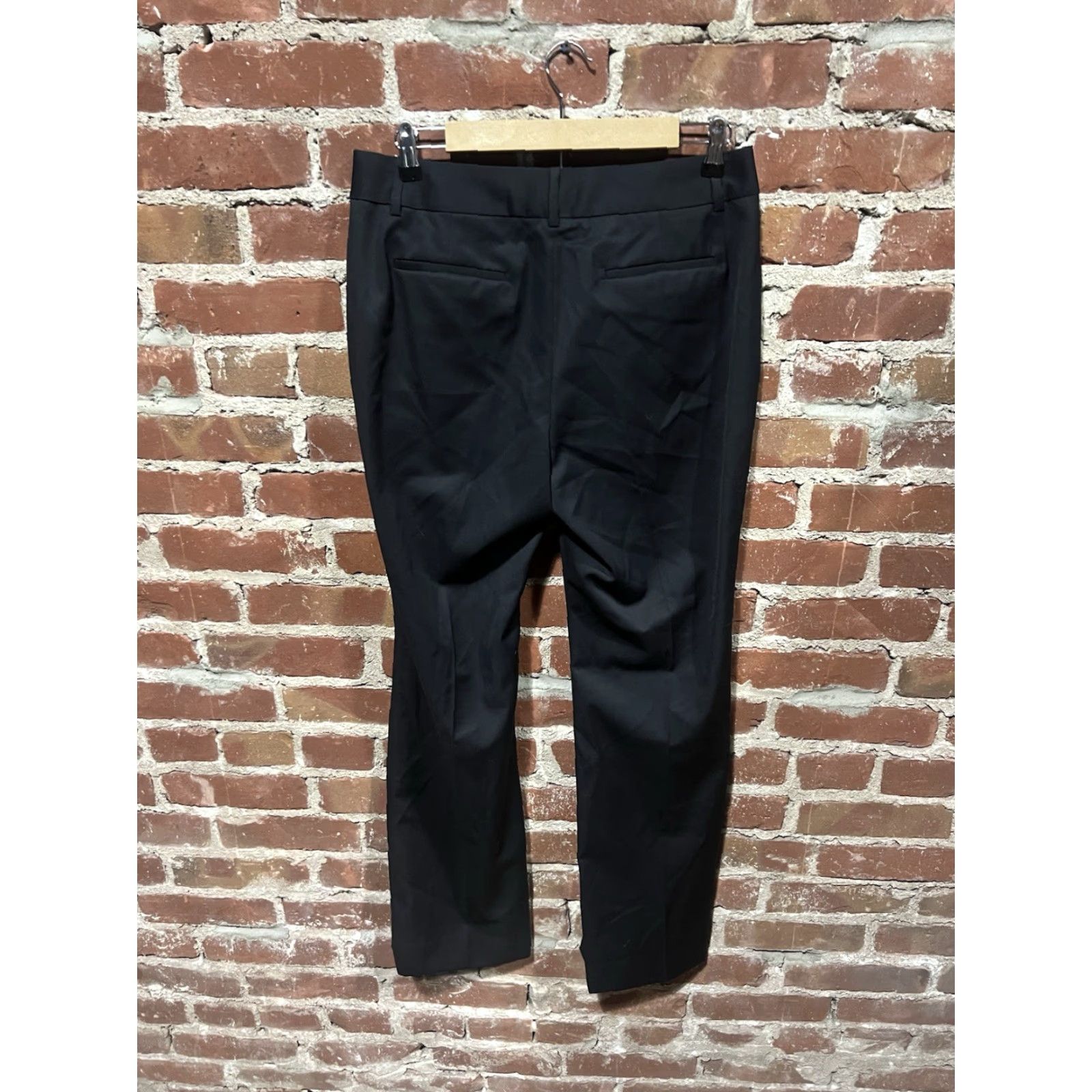 J.Crew J. Crew Womens Black Cropped Work Pants Size 8 NWT Regular Cropped Business Pants Womens 8 Black NWT J.Crew Size 30" / US 8 / IT 44 - 2 Thumbnail