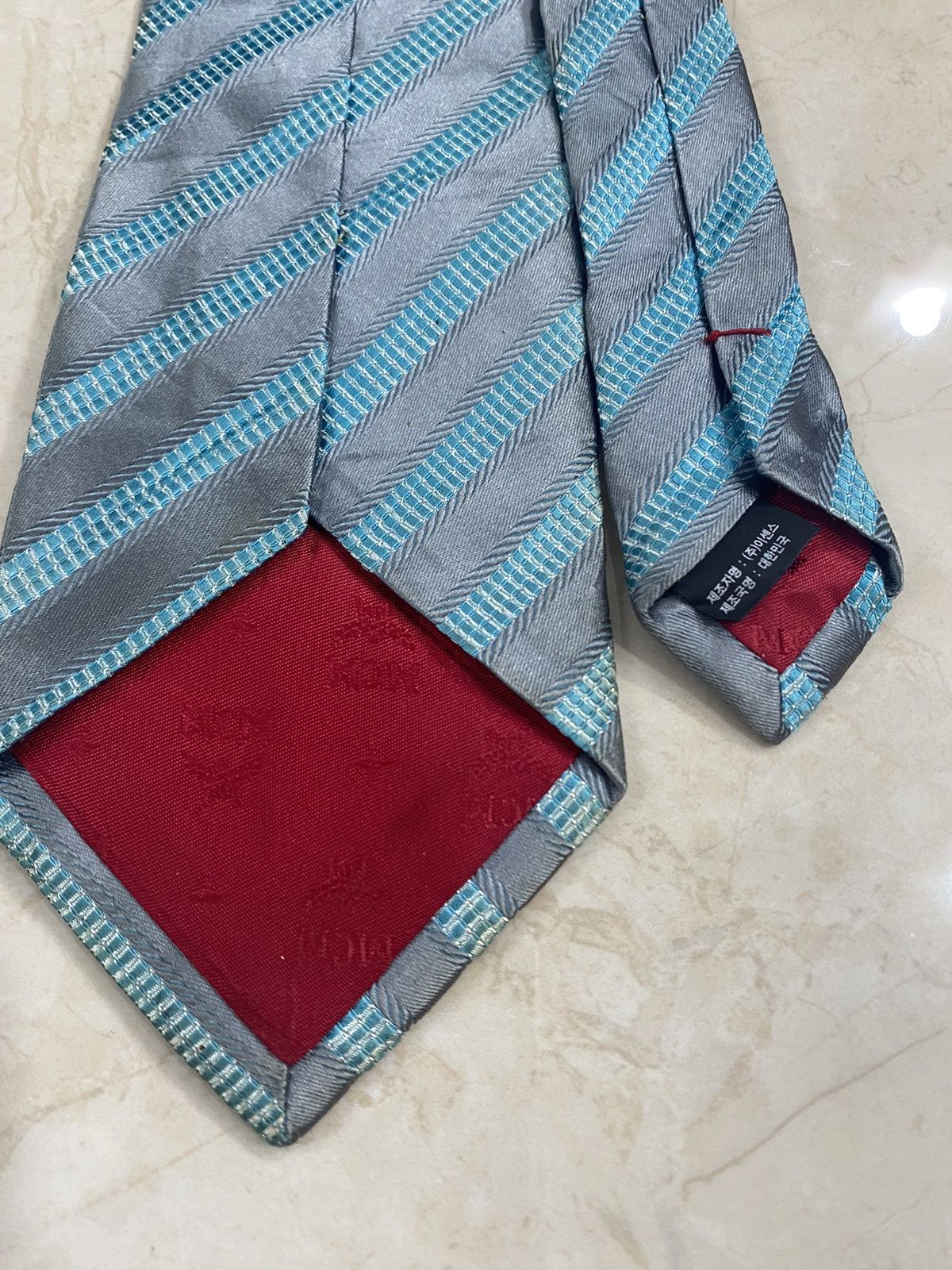 MCM × Vintage 💥VINTAGE MCM Necktie silk tie Size ONE SIZE - 7 Thumbnail