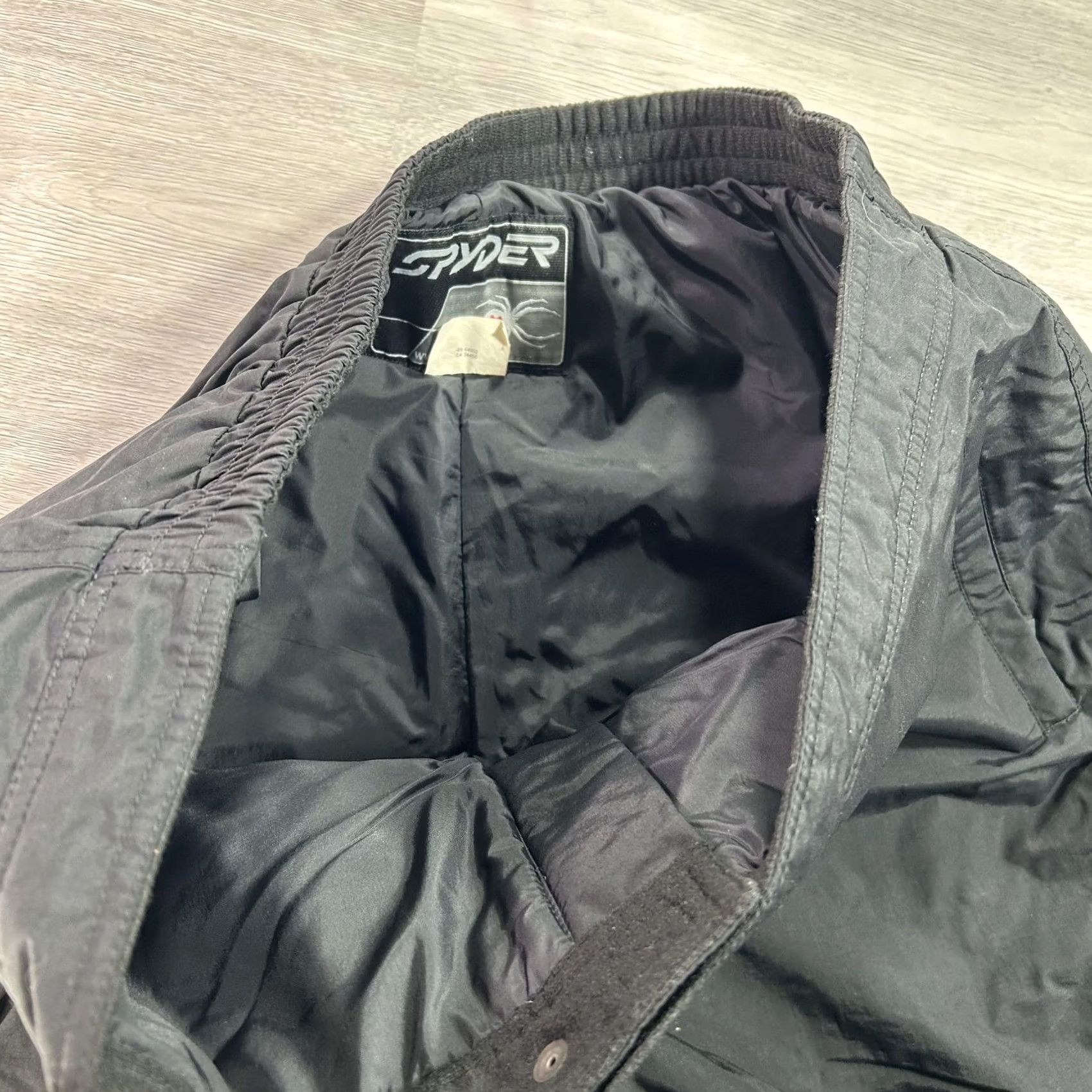 Spyder Spyder Snow Pants Mens 2XL Black Insulated Lined Pockets Zip Ski Winter Mens 2XL Size US 39 - 4 Thumbnail