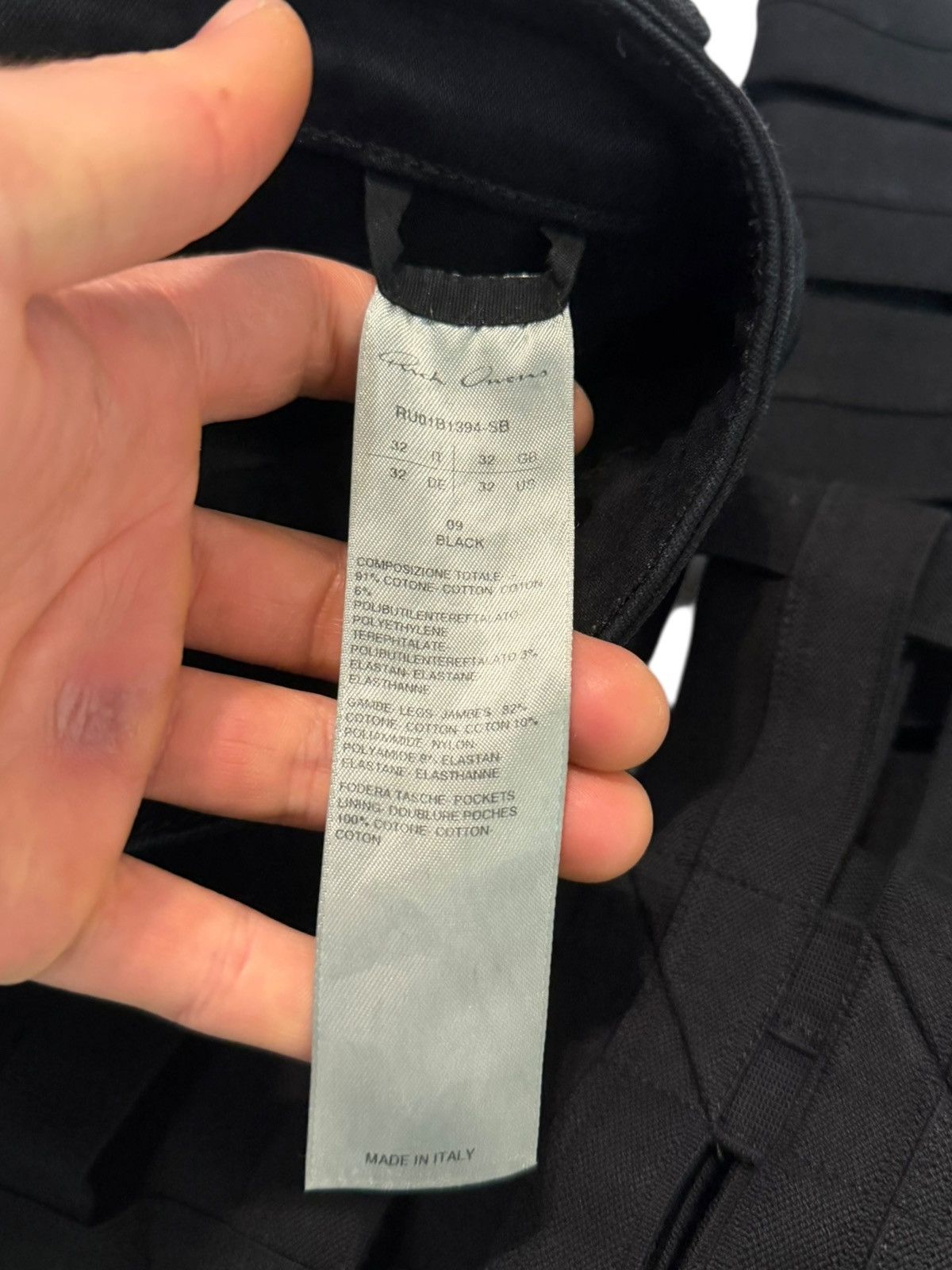 Rick Owens Spartan Hybrid Elastic Denim Size US 32 / EU 48 - 5 Thumbnail