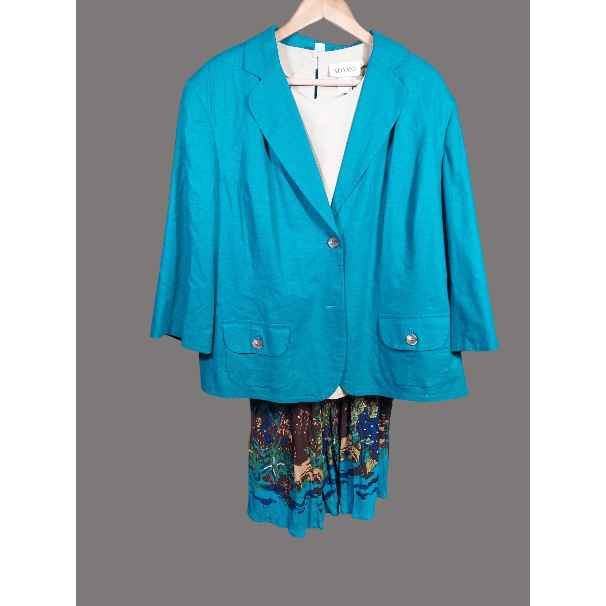 Other Lot of Plus Size Womens Apparel - Blazer Set and Skirt 3X Q0 Size 3XL / US 20-22 - 7 Thumbnail