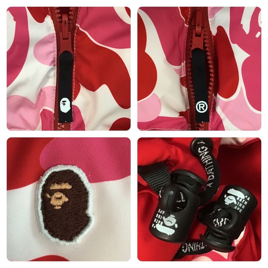 Bape 🔥Reversible🔥 BAPE ABC camo Pink Puffer Down Vest APE Size US L / EU 52-54 / 3 - 7 Thumbnail