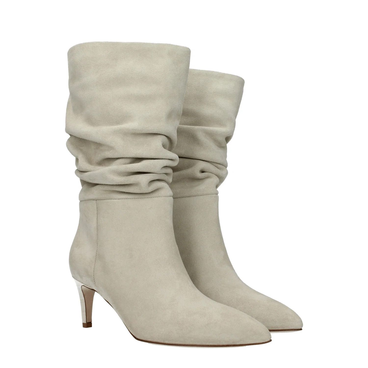 Paris Texas ob1o1e1124 Suede Ankle Boots in Beige Size US 6 / IT 36 - 2 Thumbnail