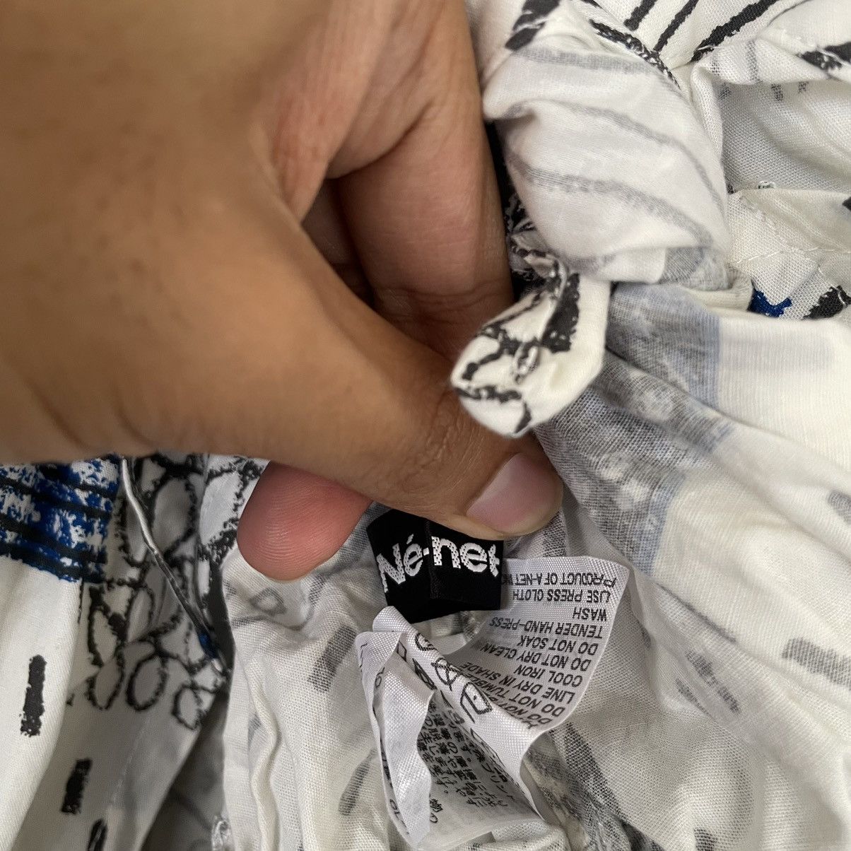 Issey Miyake × Ne-Net Nenet by Issey Miyake Abstract Art Kimono Size US XL / EU 56 / 4 - 10 Thumbnail