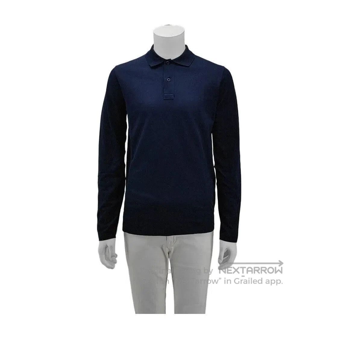 Prada Prada Men's Long Sleeve Polo Shirt. Size US M / EU 48-50 / 2 - 1 Thumbnail