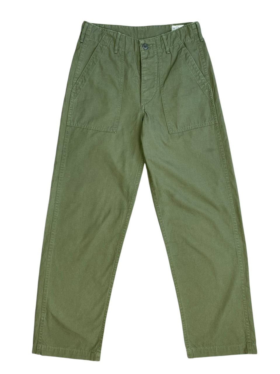 Orslow US Army Fatigue Green Cotton Pants