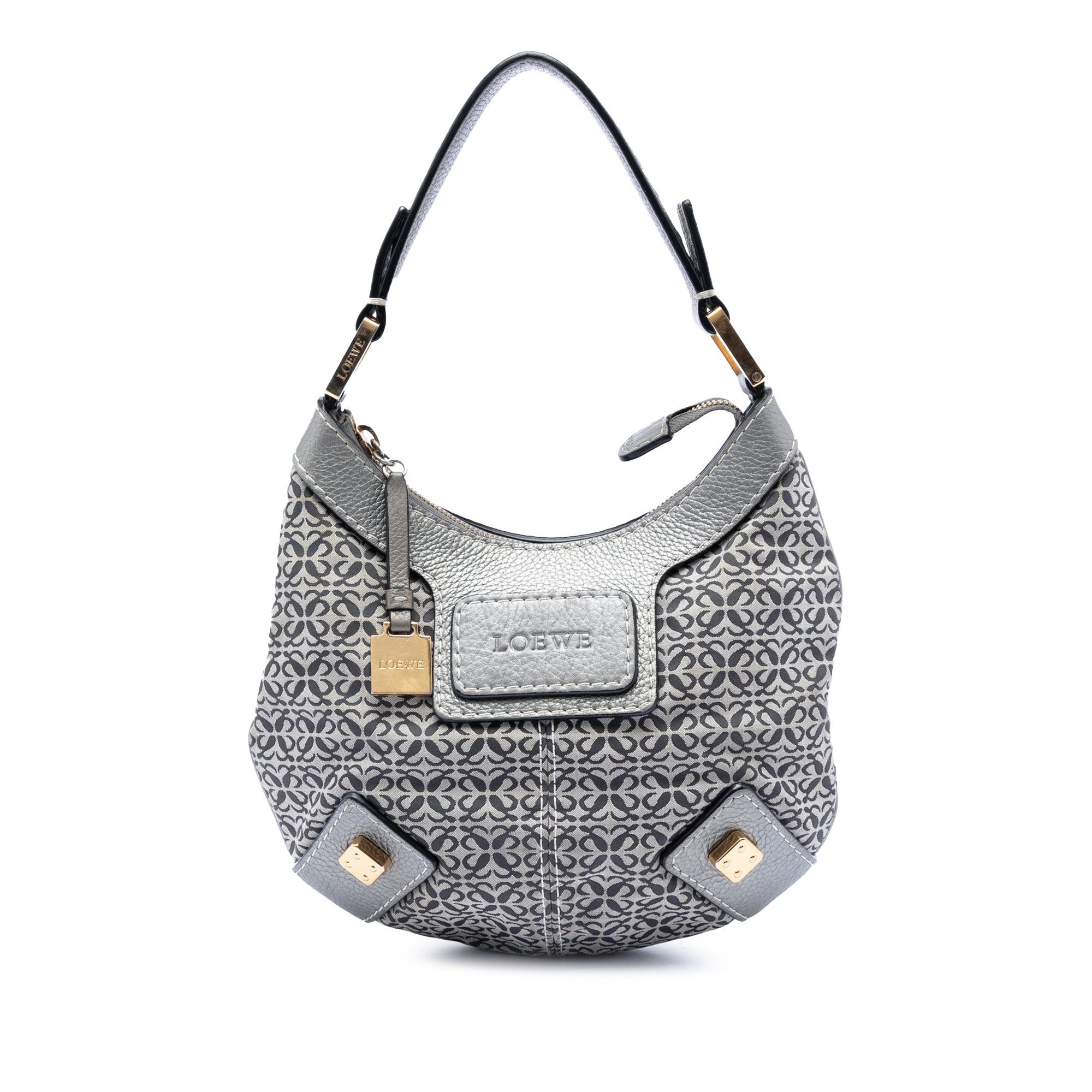 Loewe Anagram Canvas New Road Hobo Size ONE SIZE - 1 Thumbnail