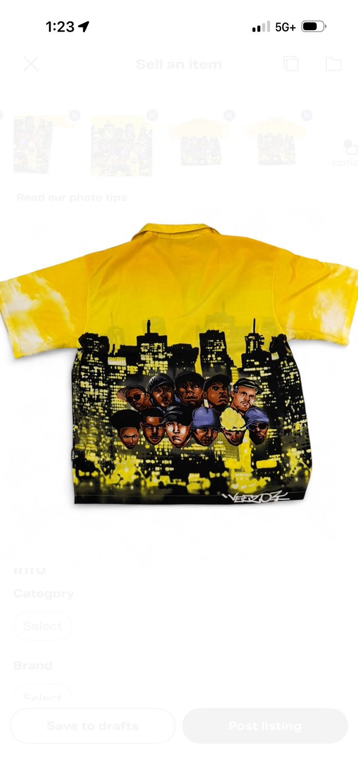 Other Veezo Y2K Hip-Hop City Graphic Button-Up (1999–2002) Size US XL / EU 56 / 4 - 2 Thumbnail