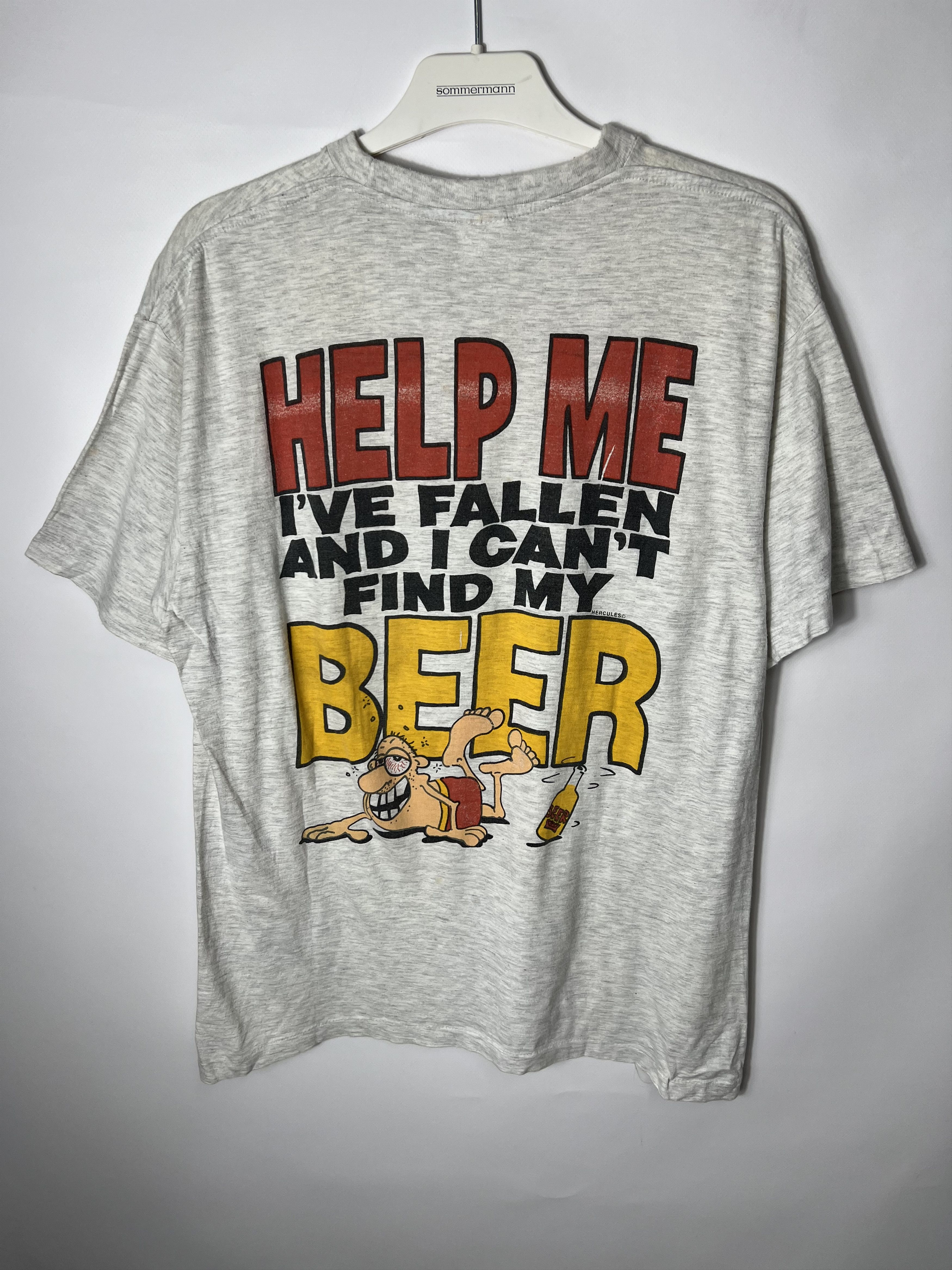 Other Vintage "help me I've fallen and i can't find my beer" tee Size US L / EU 52-54 / 3 - 1 Thumbnail