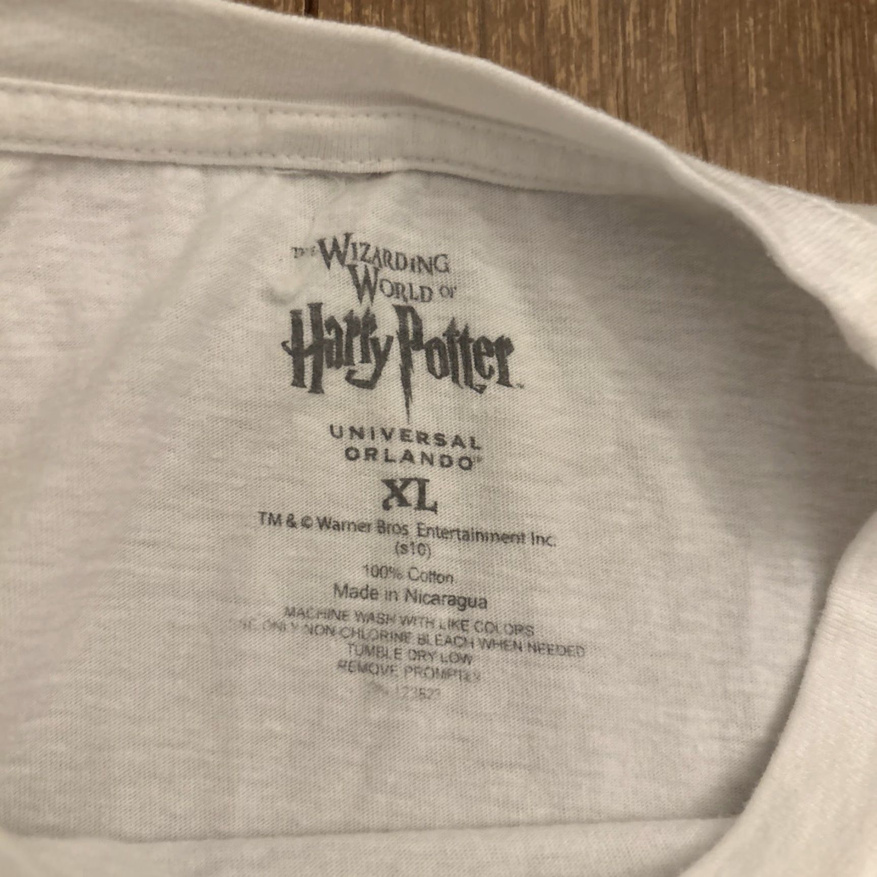 Vintage Universal Studios Harry Potter T Shirt Florida White XL Men Regular Size T-Shirt Size US XL / EU 56 / 4 - 3 Thumbnail