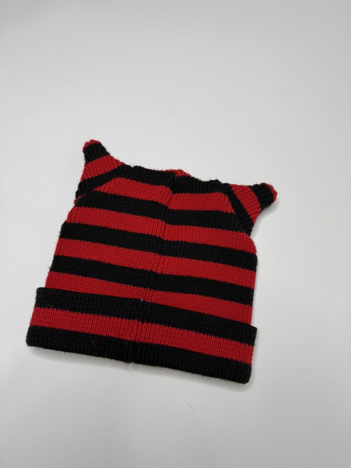 Vintage Vintage avant garde striped hat cap y2k if6was9 lgb skater Size ONE SIZE - 2 Thumbnail
