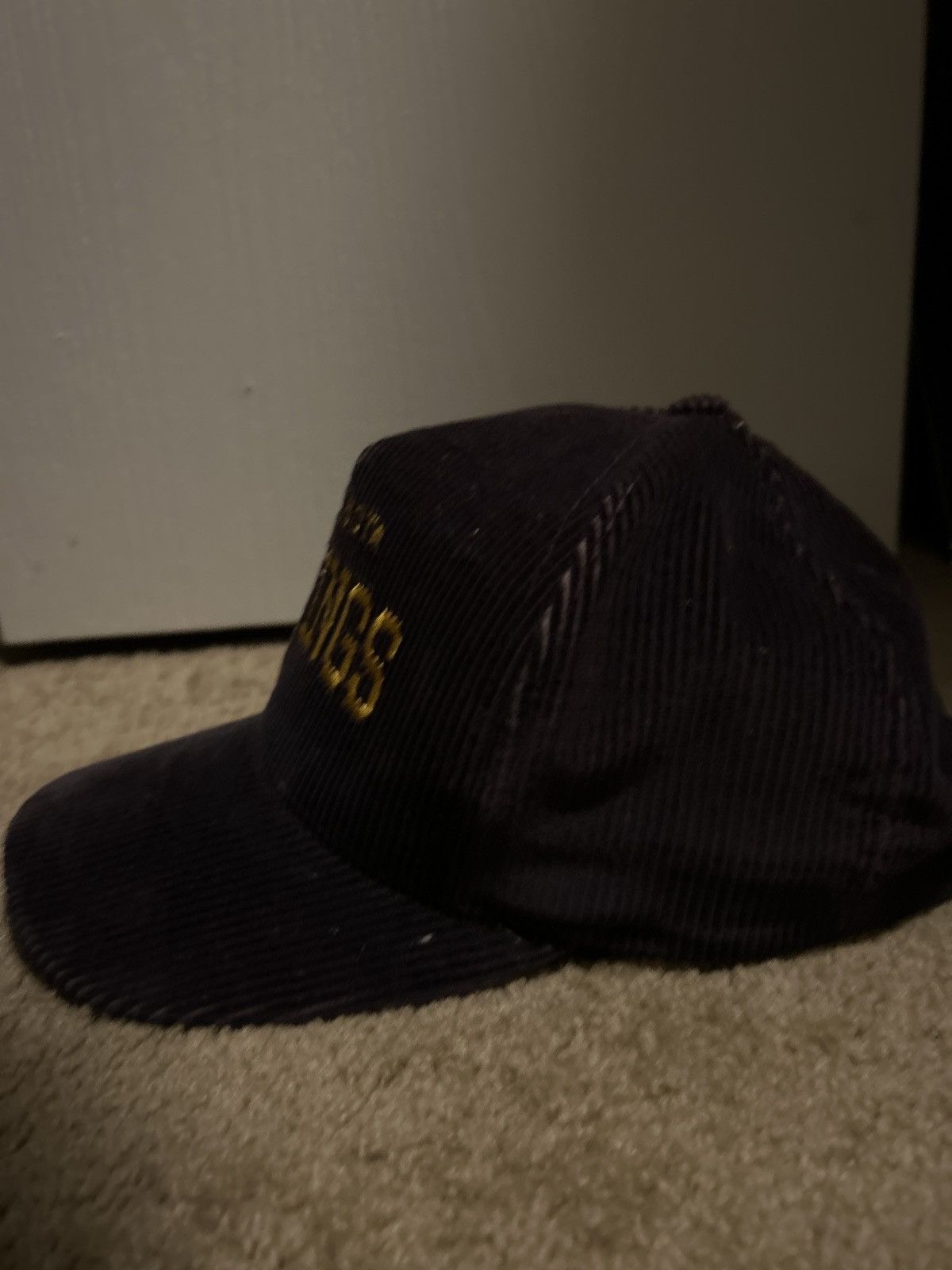 Vintage Vintage Corduroy Minnesota Vikings Snapback Size ONE SIZE - 5 Thumbnail