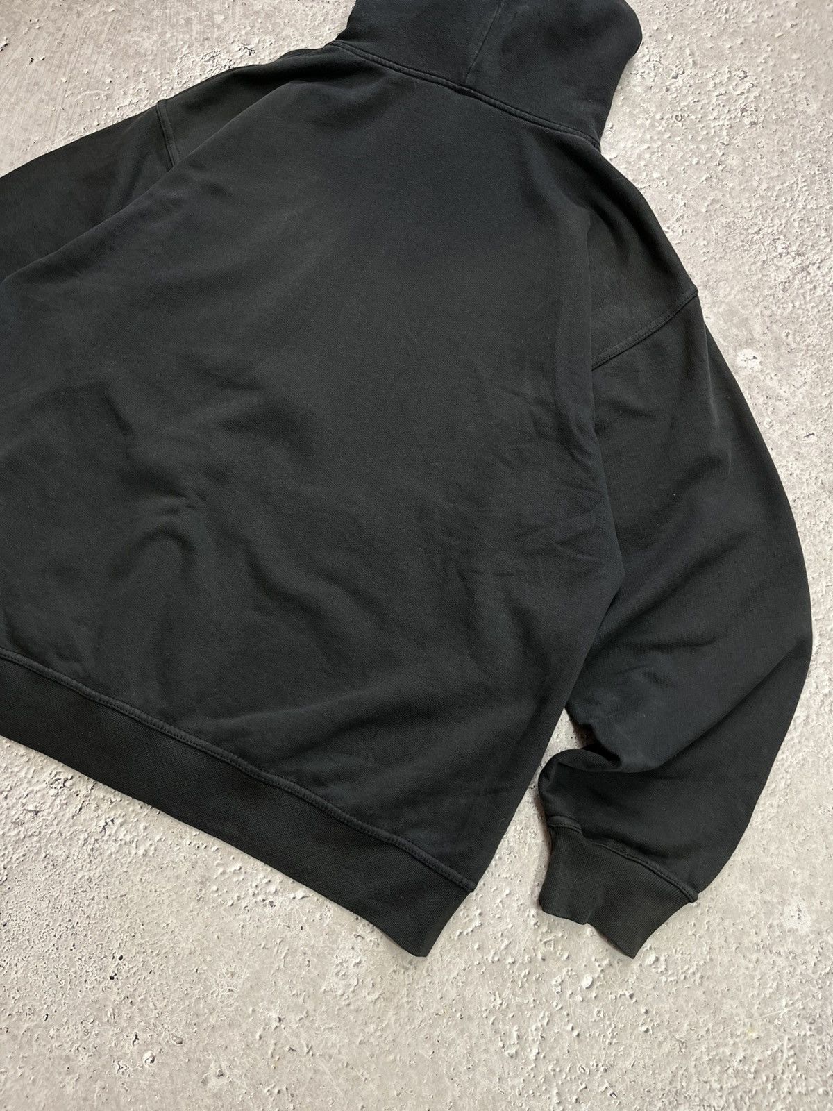 Fruit Of The Loom Vintage Fruit of the Loom Black Zip Hoodie Oversized L Size US L / EU 52-54 / 3 - 9 Thumbnail