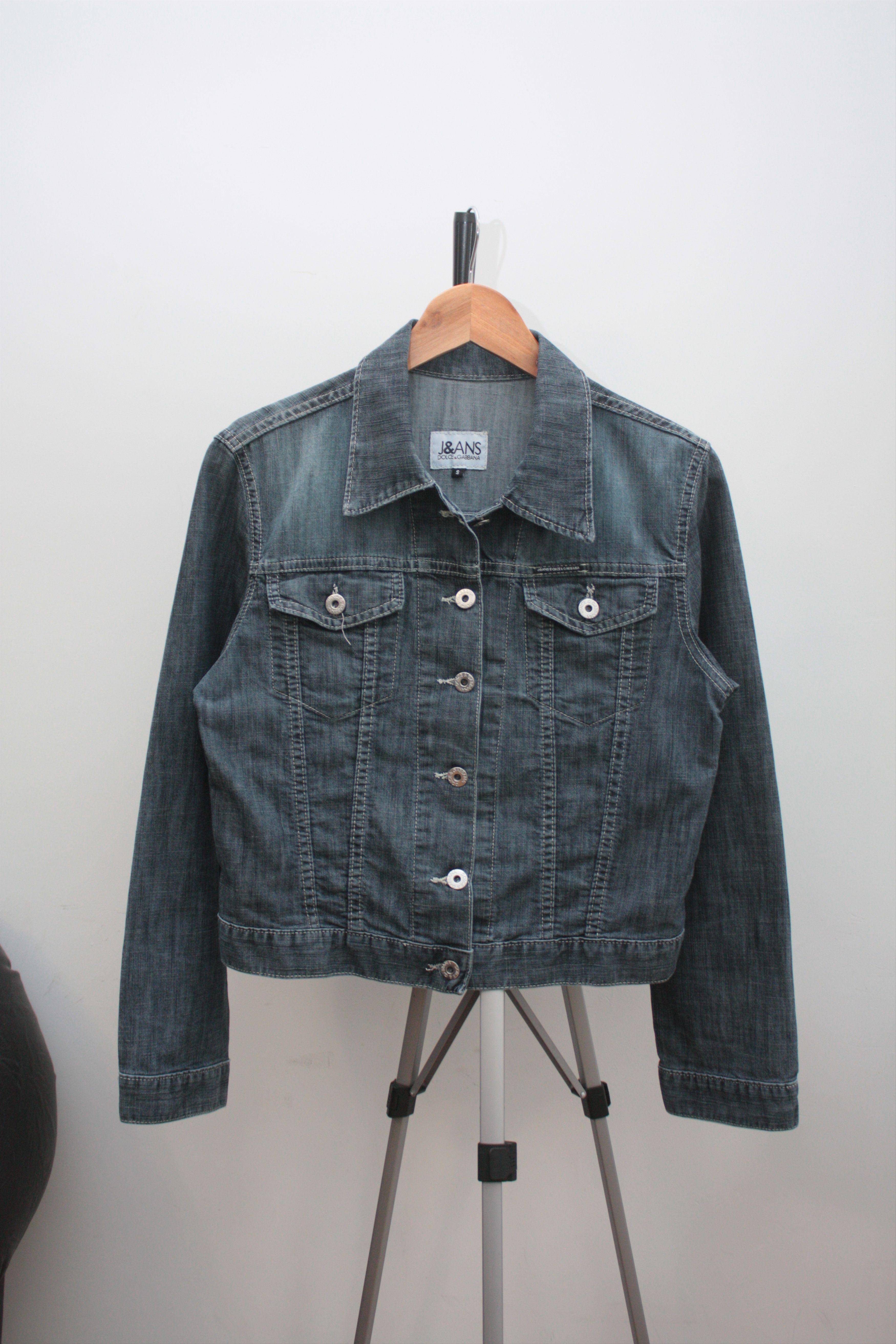 Dolce & Gabbana Dolce & Gabbana Jeans Denim Jacket Women's S Made In Italy Size S / US 4 / IT 40 - 3 Thumbnail