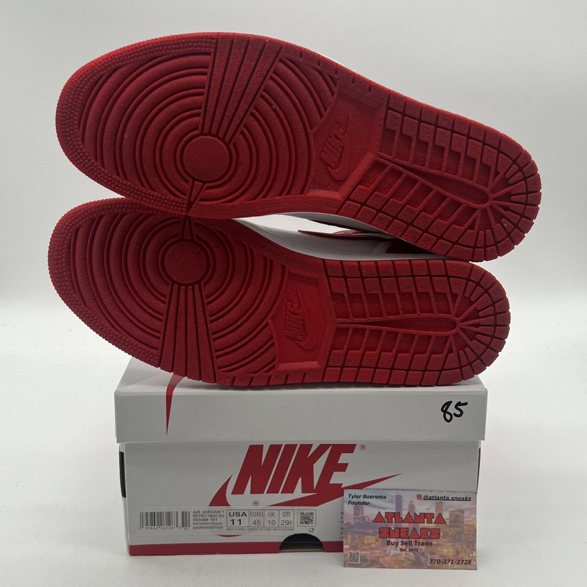 Nike Air Jordan 1 high heritage Size US 11 / EU 44 - 8 Thumbnail