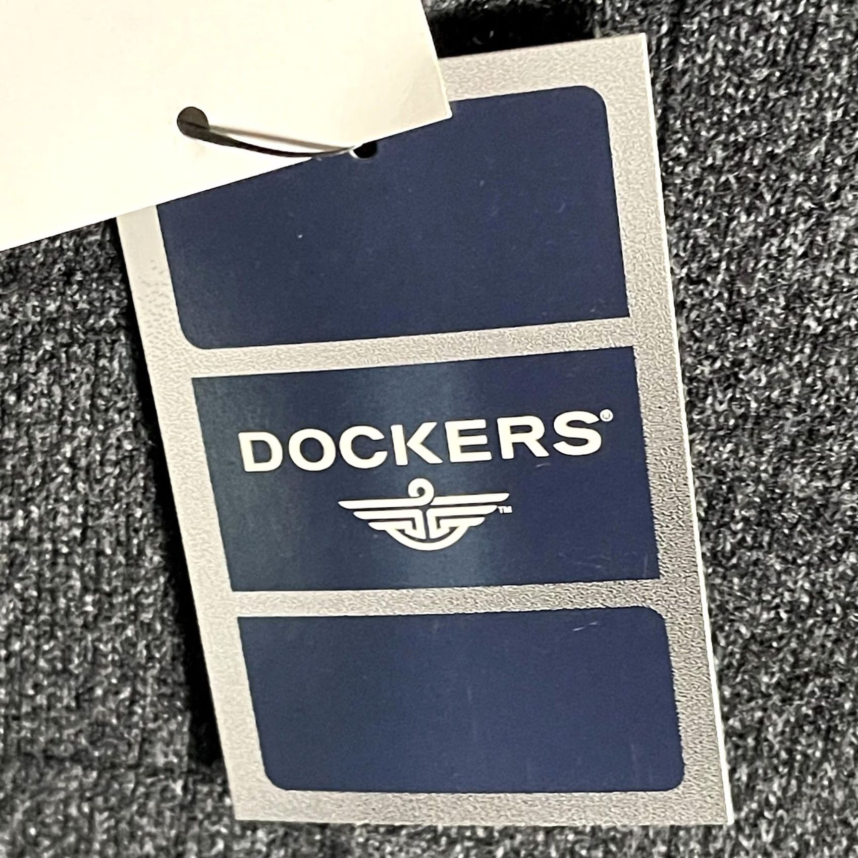 Dockers Dockers Sweat Vest - Mens 2XL Gray Acrylic Knit V-Neck Size US XXL / EU 58 / 5 - 6 Thumbnail