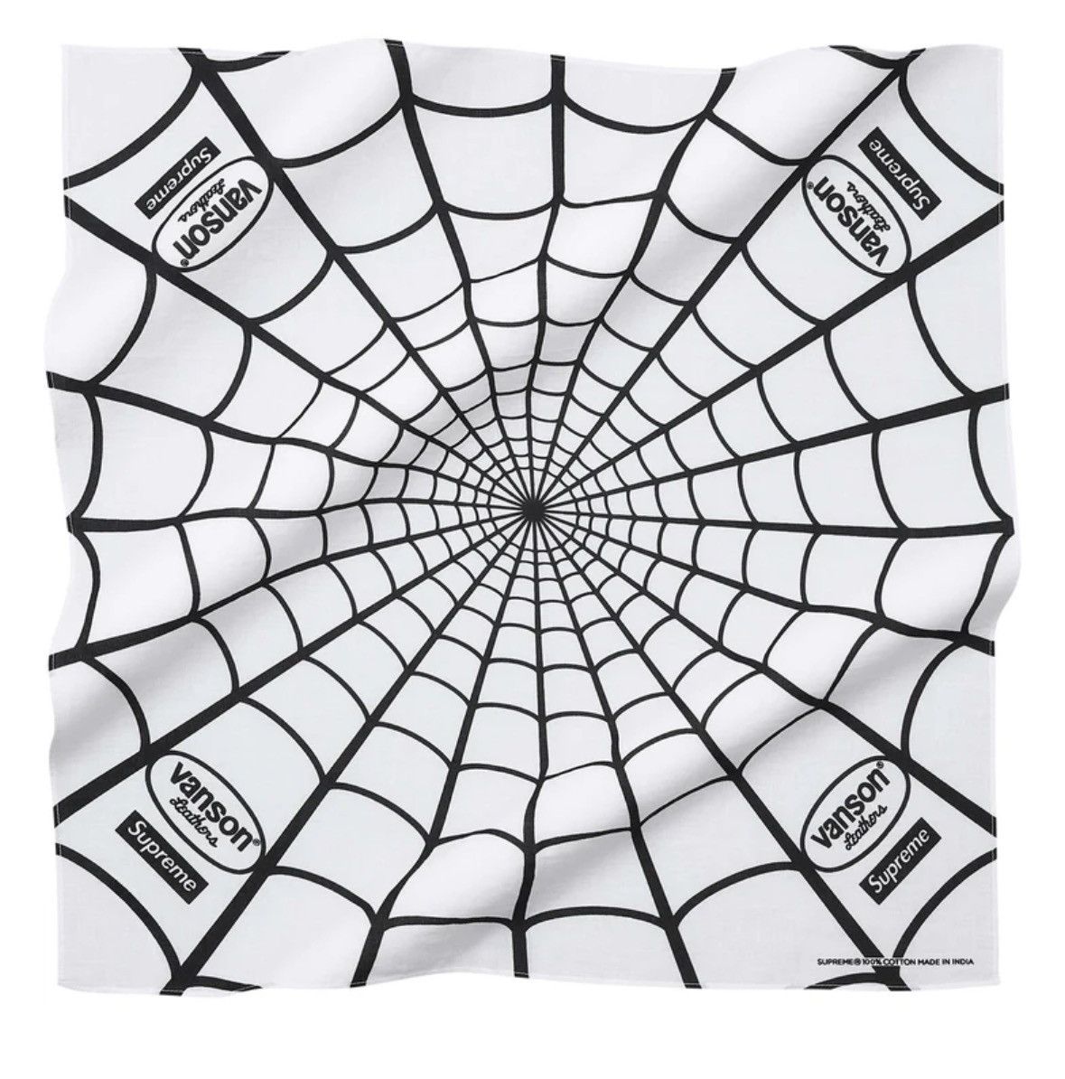 Supreme × Vanson Leathers Spider-man Supreme x Vanson Leathers Bandana Size ONE SIZE - 1 Preview