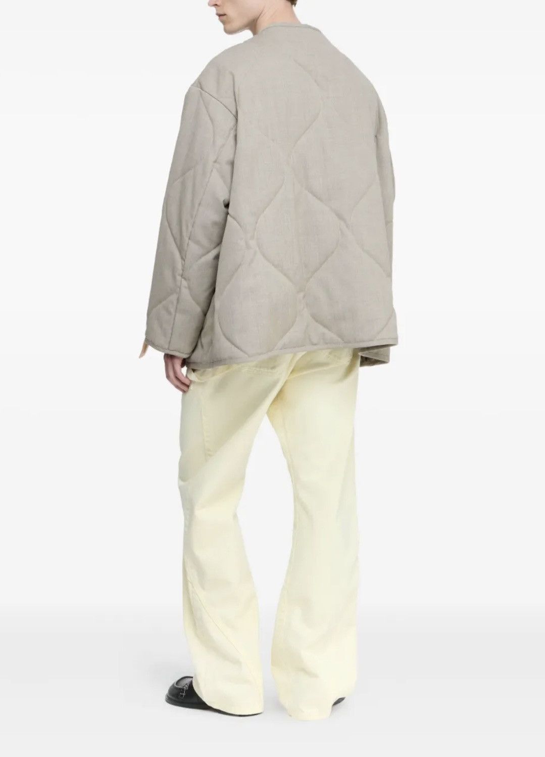 JW Anderson JW Anderson quilted button coat Beige Size M medium Wool Size US M / EU 48-50 / 2 - 3 Thumbnail