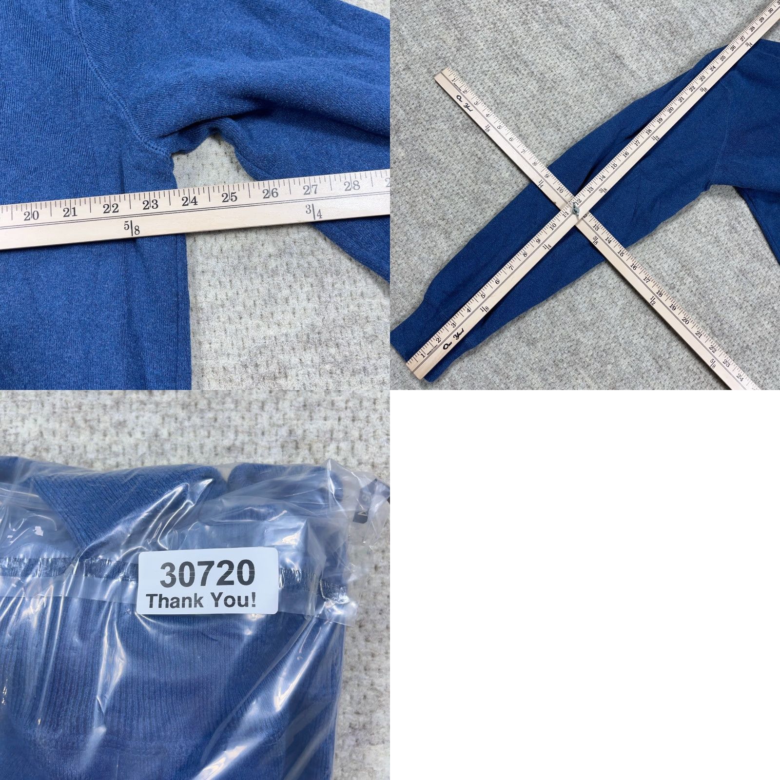Polo Ralph Lauren Polo Ralph Lauren Sweater Men 2XL Blue Crewneck Pullover Knit Solid Cotton Embroidered Logo Pony Modern Classic Preppy Size US XXL / EU 58 / 5 - 8 Thumbnail