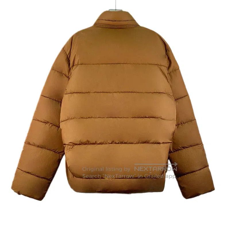 Balenciaga Balenciaga Brown logo letter print stand-up collar zip-up Size US M / EU 48-50 / 2 - 2 Thumbnail
