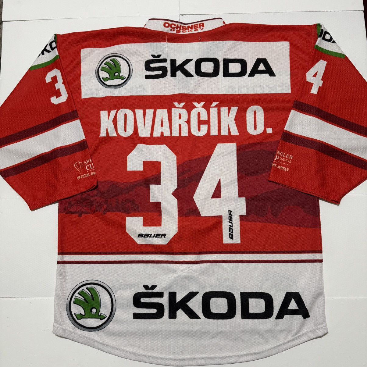 Other Vintage Czech Hockey Jersey Shirt Ondrej Kovarcik Men’s Size US XL / EU 56 / 4 - 7 Thumbnail