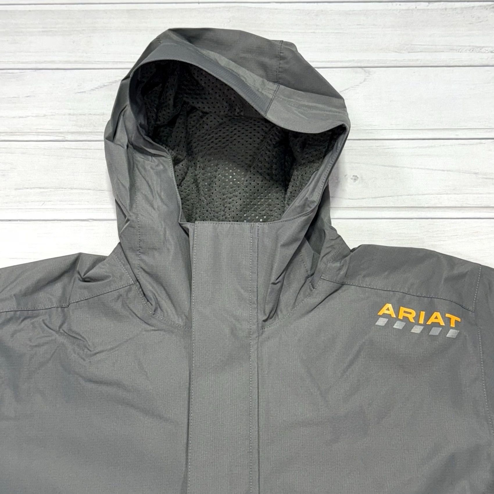 Ariat Ariat Rebar Jacket Womens M Gray Stormshell H20 Waterproof Rain Coat 10062724 Size M / US 6-8 / IT 42-44 - 2 Thumbnail