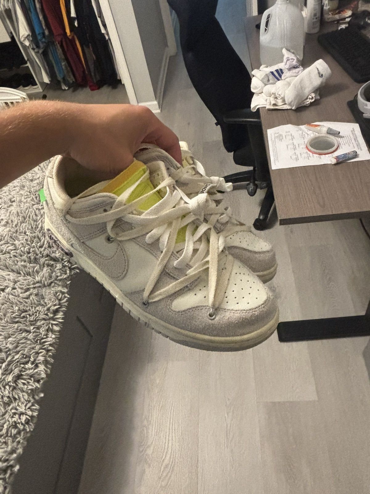 Off-White Off white dunk lot 12 Size US 9.5 / EU 42-43 - 8 Thumbnail