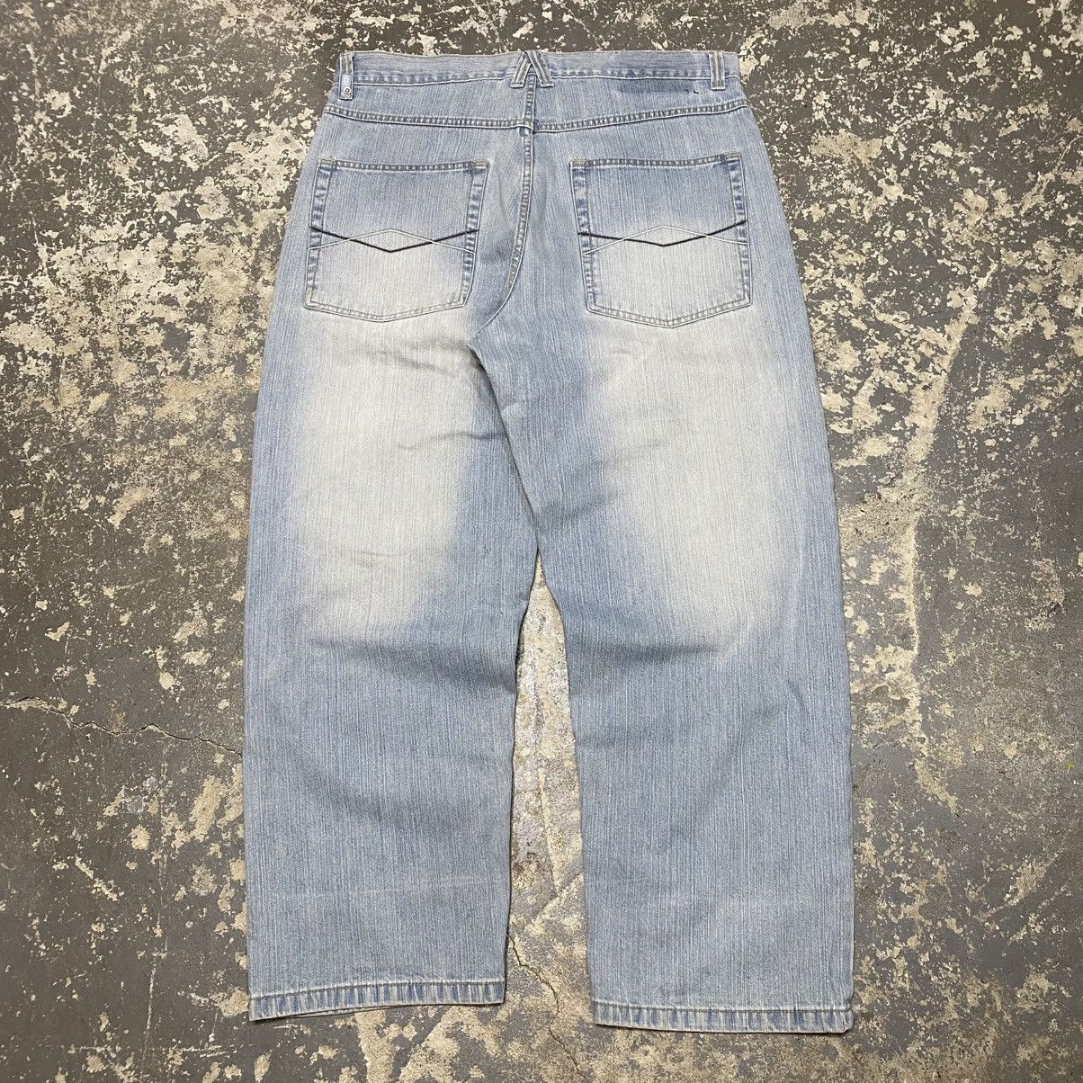 Southpole × Vintage Vintage Southpole Patchwork Reworked Y2K Denim Baggy Jeans Size US 39 - 6 Thumbnail