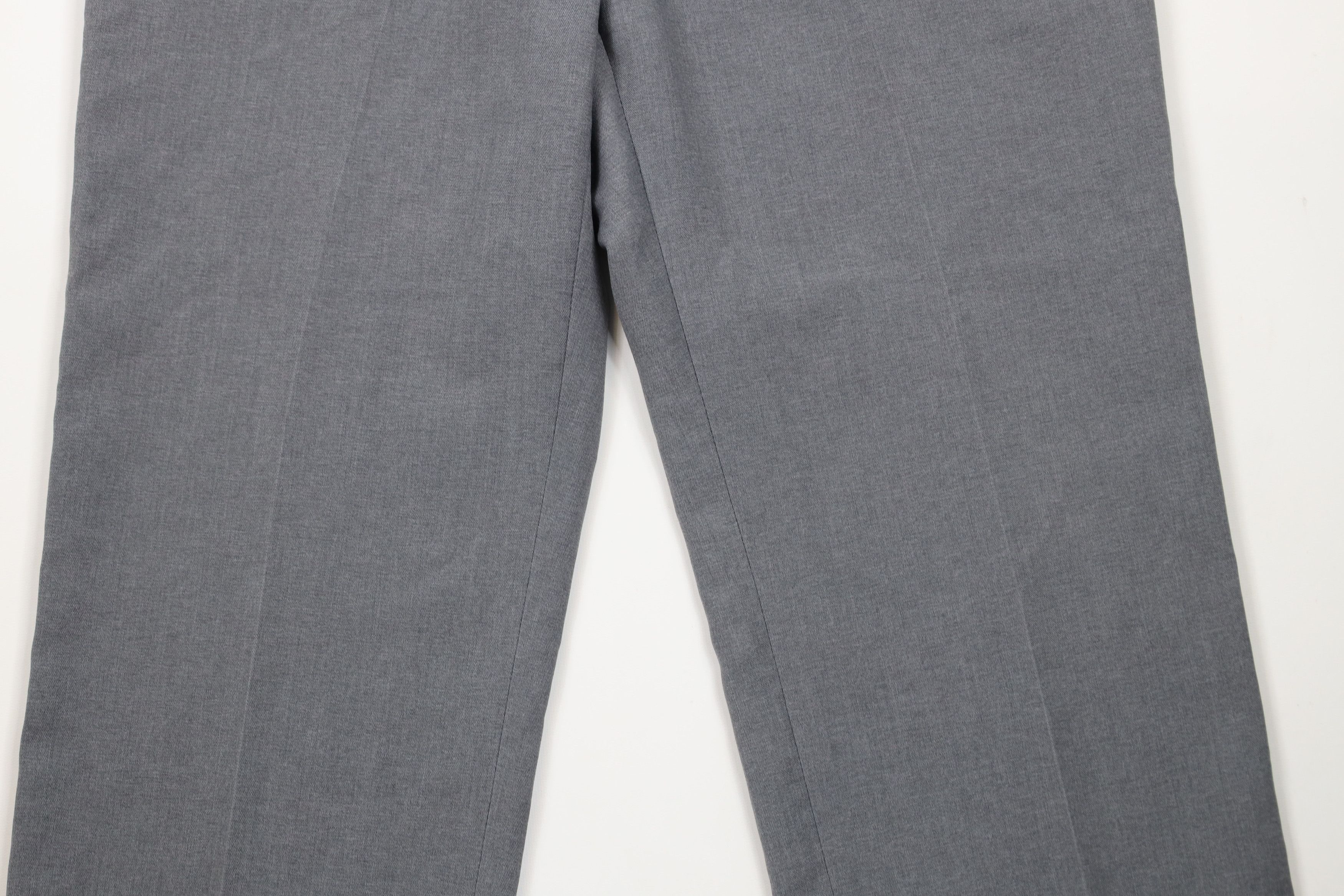 Vintage Vintage 70s Streetwear Wool Blend Wide Leg Chino Pants Gray Size US 34 / EU 50 - 3 Thumbnail