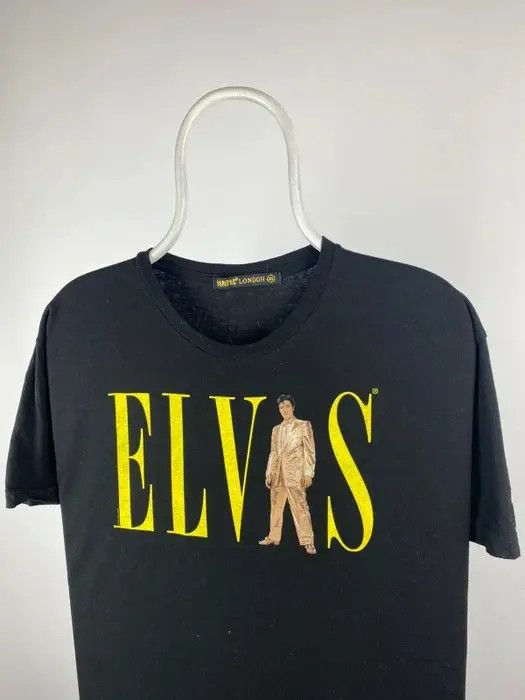 Band Tees Elvis Presley T-shirt band tee size XLarge black rock tee Size US XL / EU 56 / 4 - 2 Thumbnail